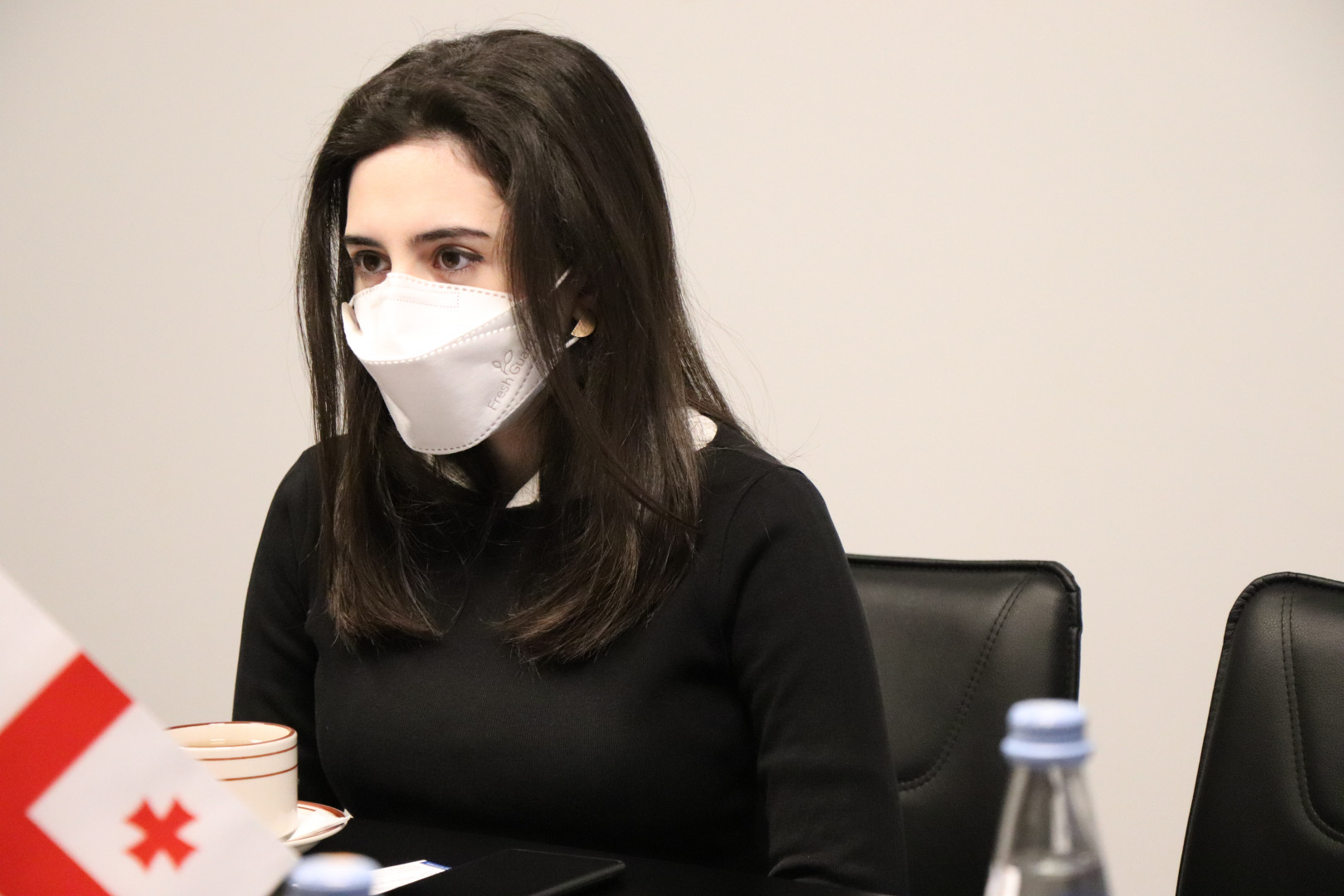  კორეული კულტურისა და ენის ფონდის დამფუძნებლის ვიზიტი CU კამპუსში
