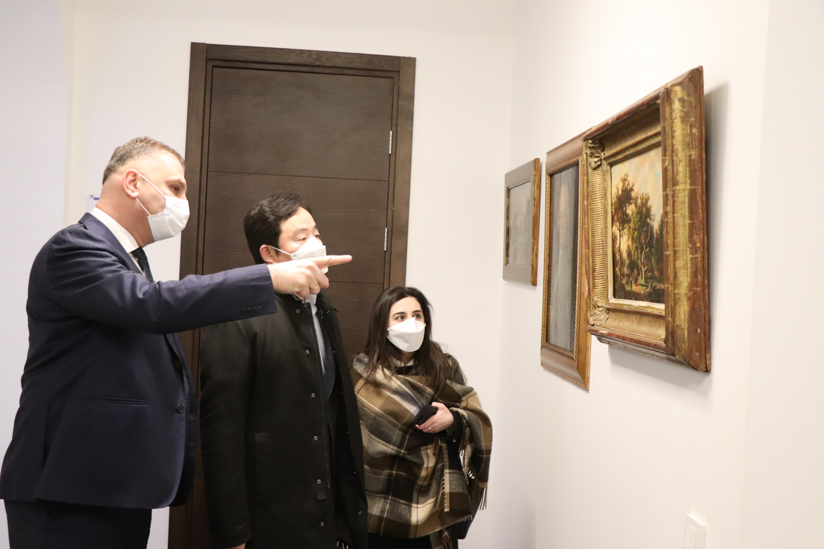  კორეული კულტურისა და ენის ფონდის დამფუძნებლის ვიზიტი CU კამპუსში