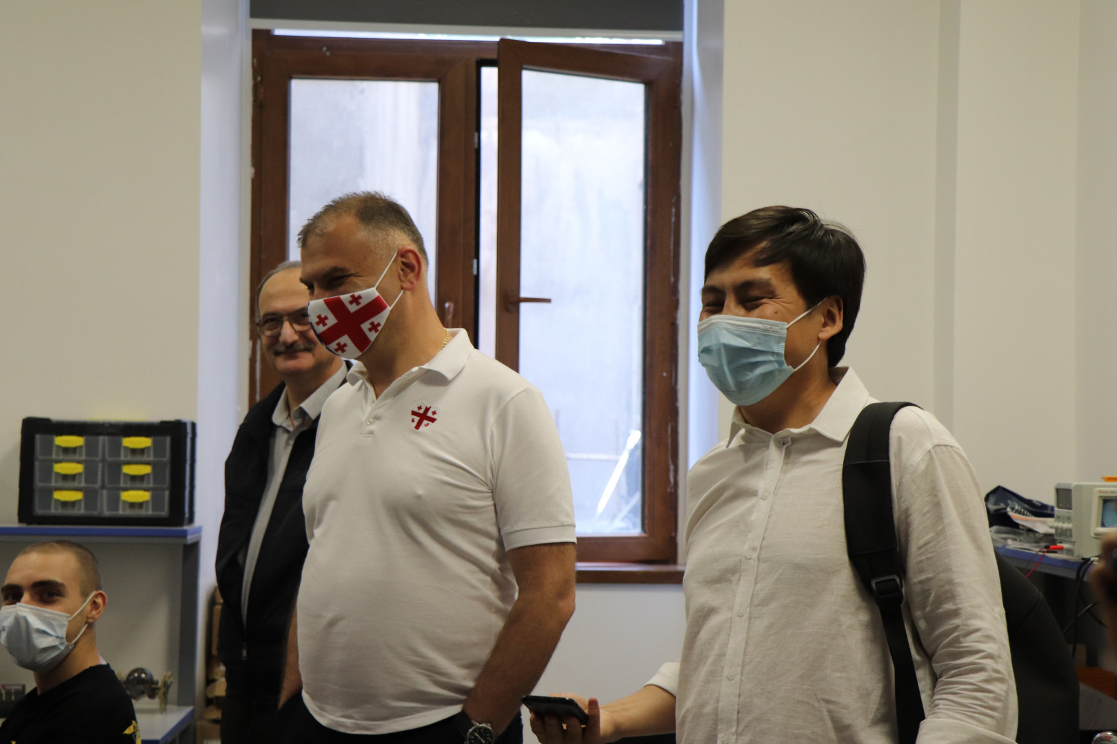  ყირგიზეთის დელეგაციის ვიზიტი კავკასიის უნივერსიტეტის კამპუსში