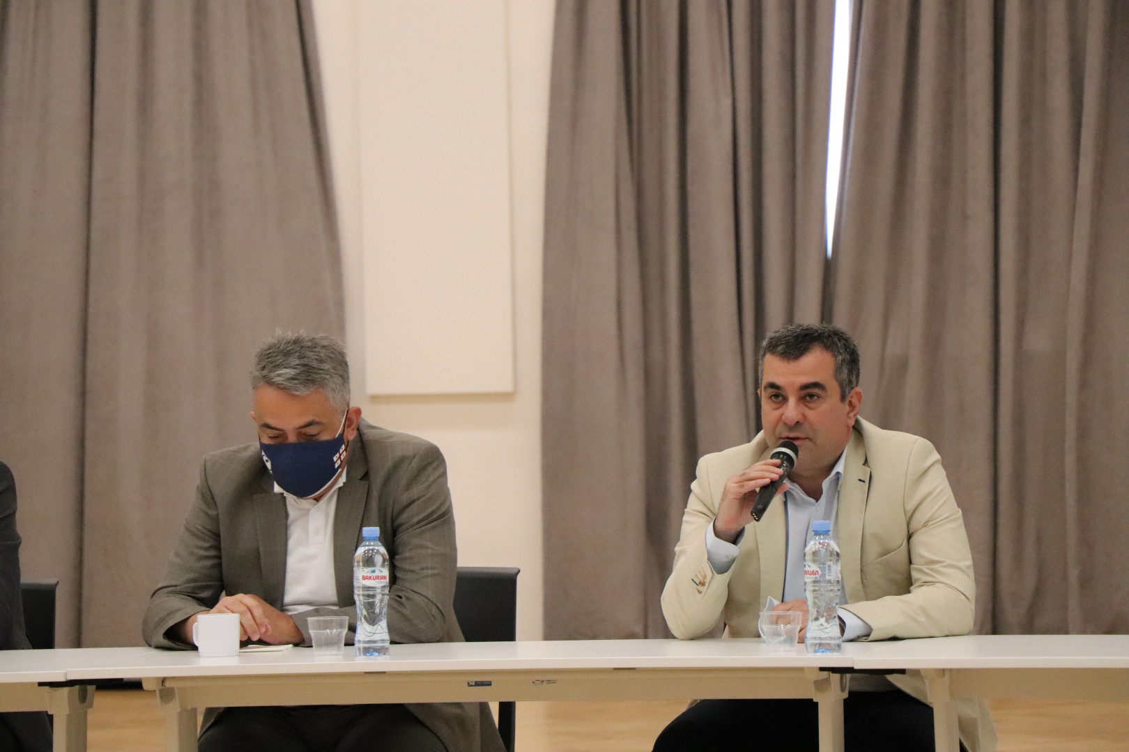  ყირგიზეთის დელეგაციის ვიზიტი კავკასიის უნივერსიტეტის კამპუსში