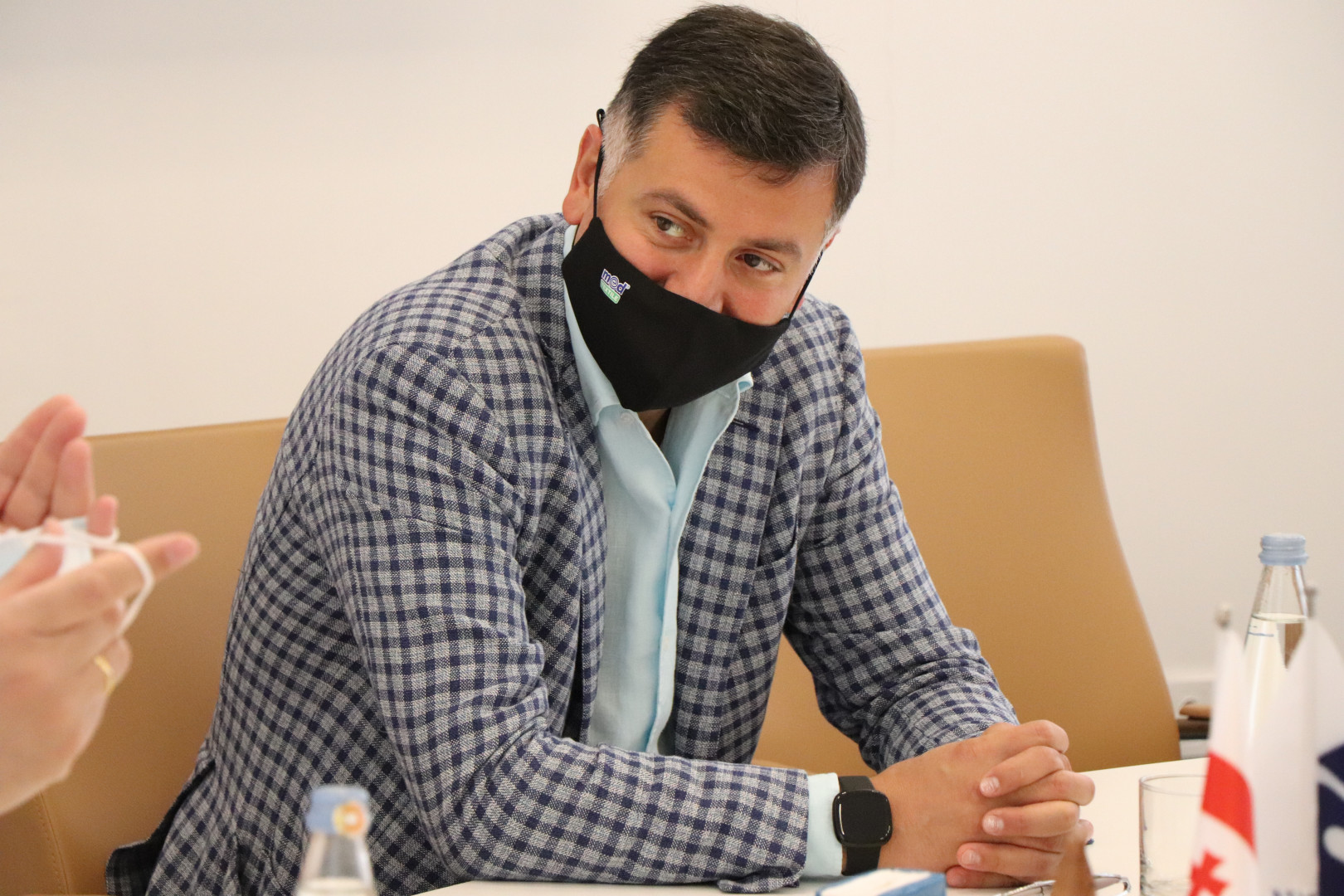 ილია წულაიას ვიზიტი CU კამპუსში