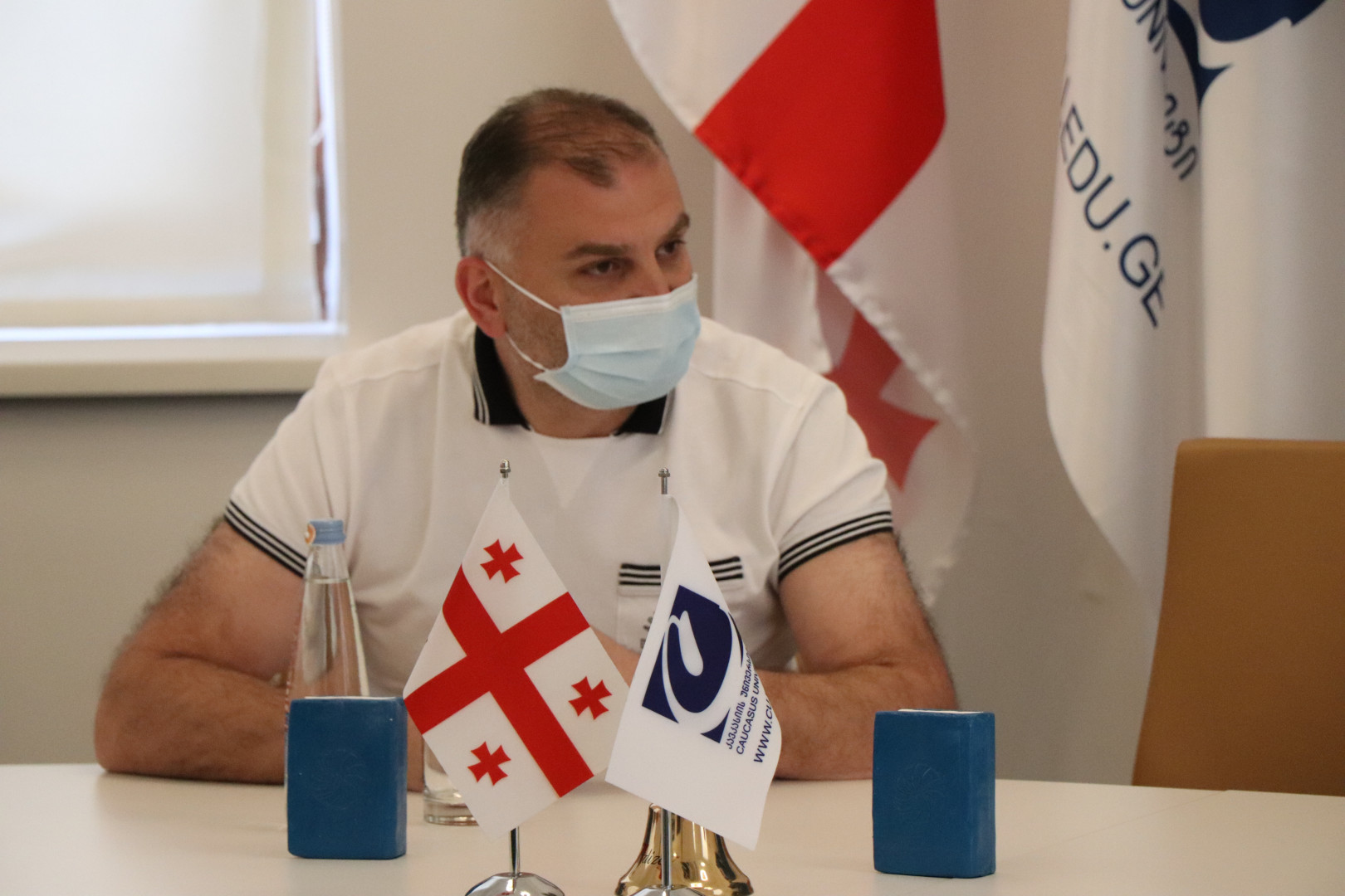 ილია წულაიას ვიზიტი CU კამპუსში
