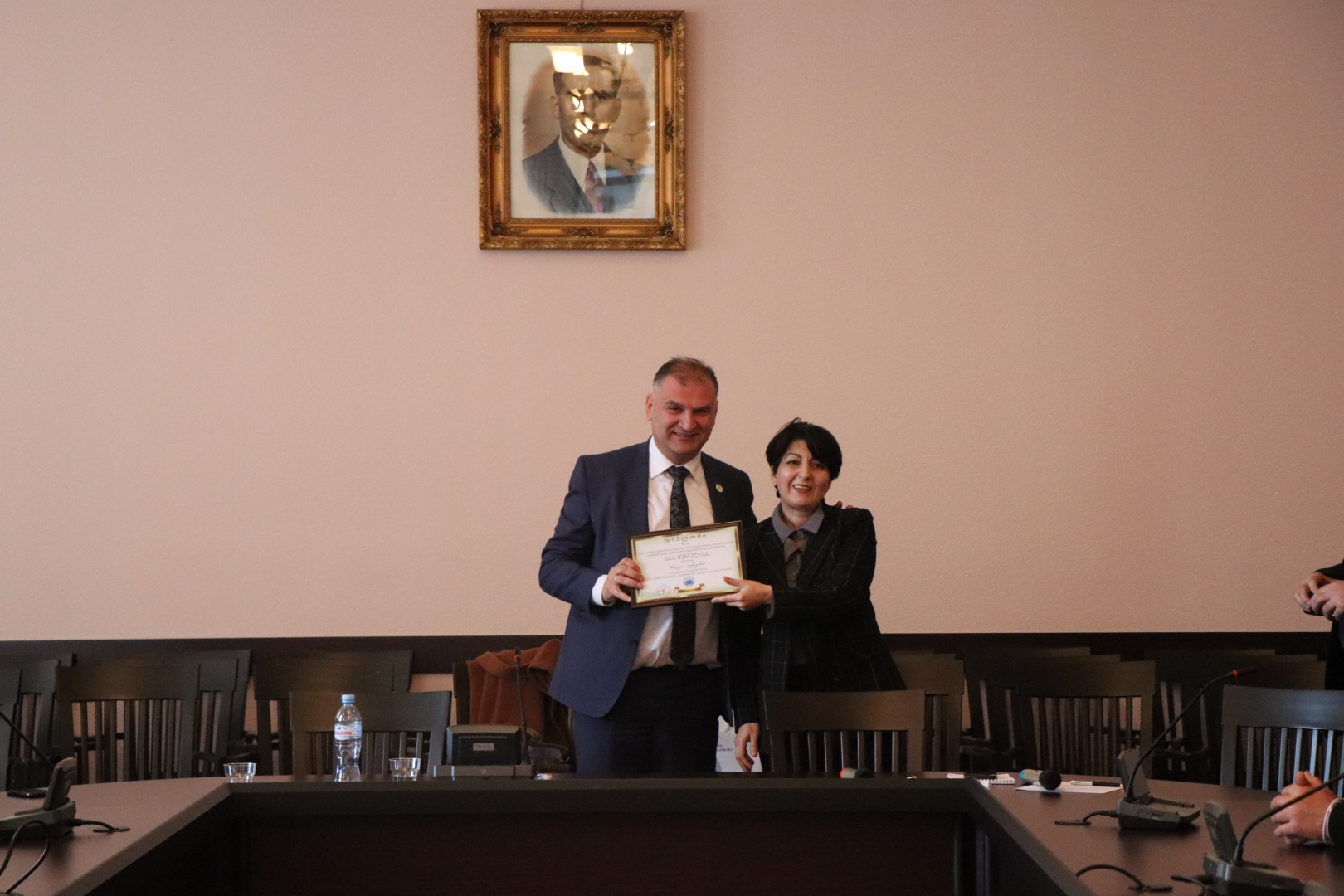 კავკასიის უნივერსიტეტის პრეზიდენტს, კახა შენგელიას საპატიო დოქტორის წოდება მიენიჭა