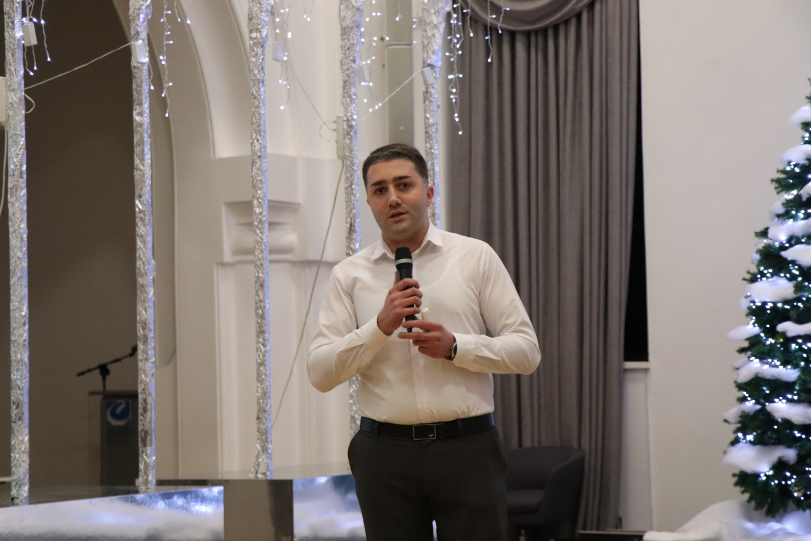 ლიბერთი ბანკის წარმომადგენლები CU კამპუსში
