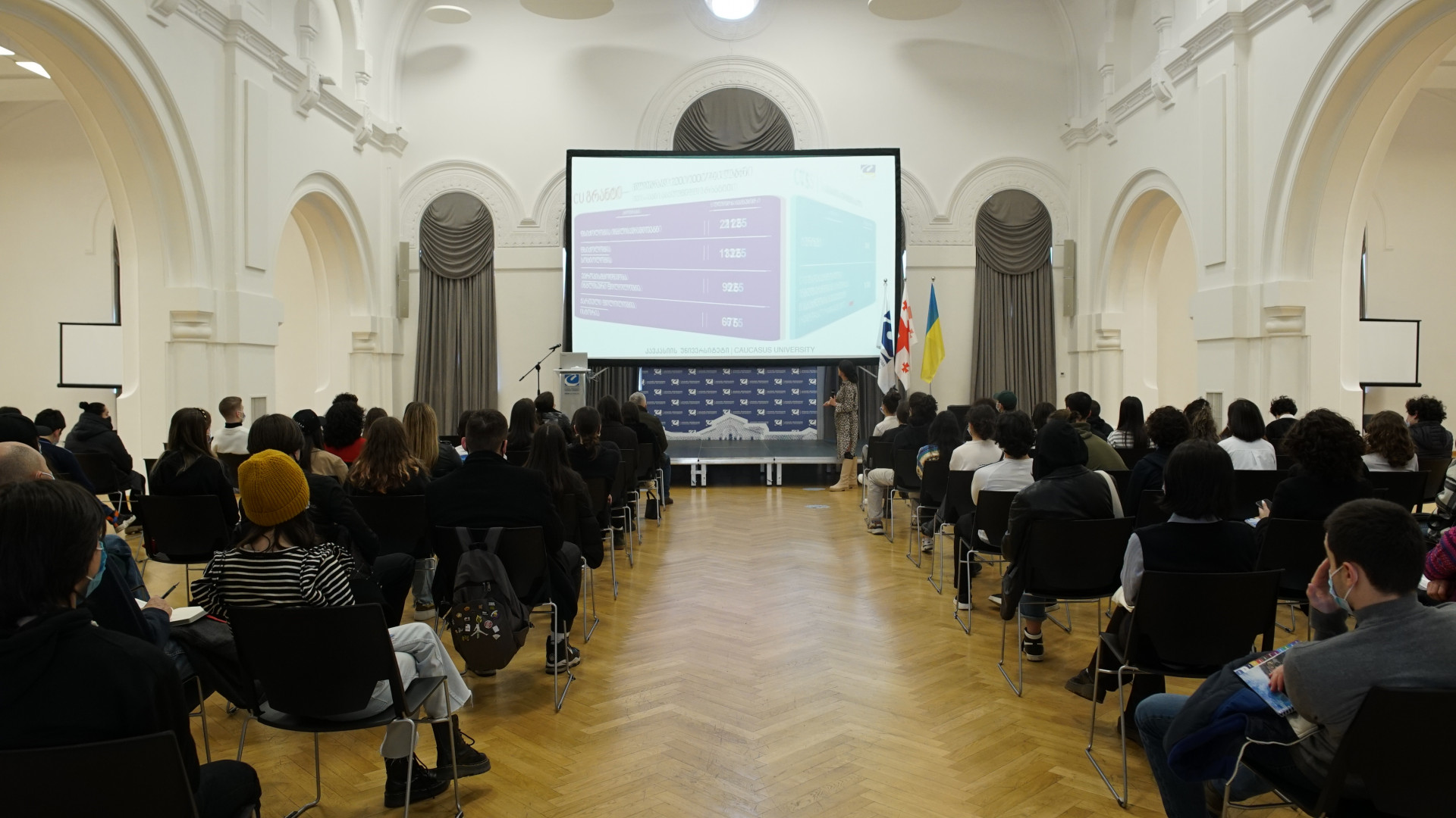საინფორმაციო შეხვედრა აბიტურიენტებისთვის