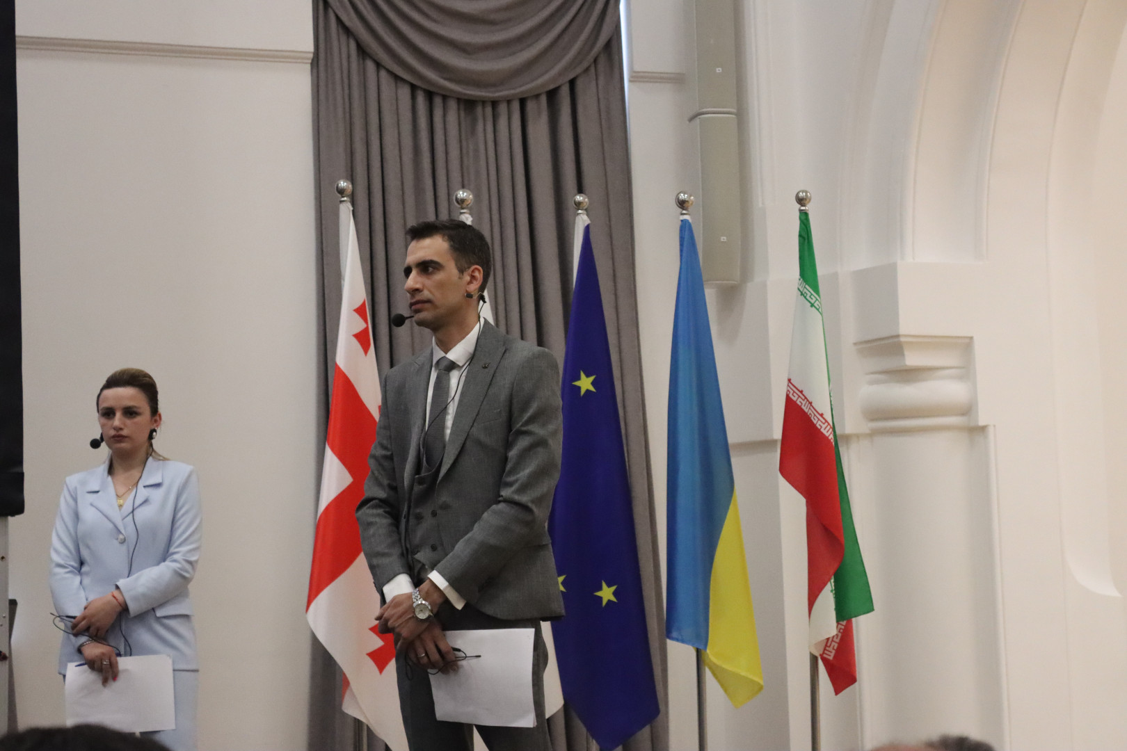 სპარსულენოვანი ტრენინგების სერტიფიკატების გადაცემის მეხუთე ღონისძიება