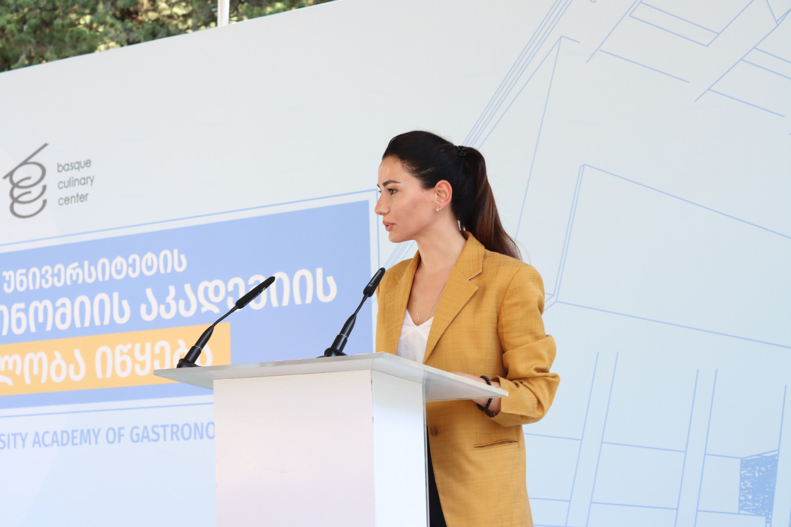 გურჯაანში კავკასიის უნივერსიტეტის გასტრონომიის აკადემიის მშენებლობა იწყება