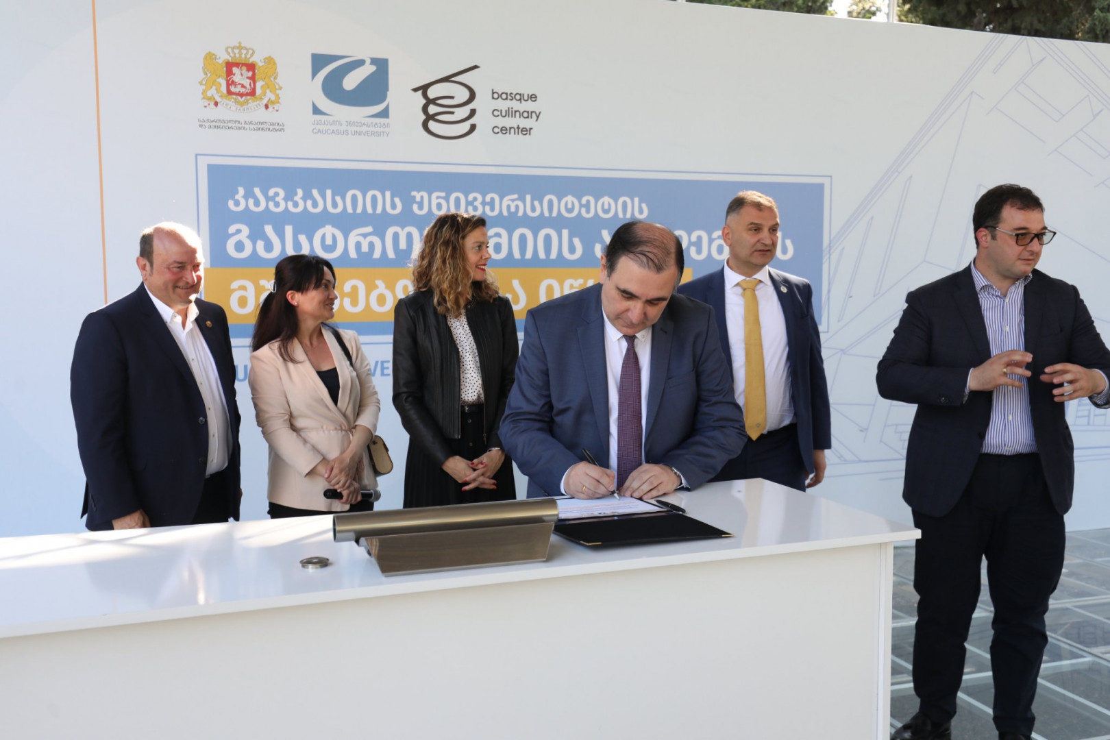 გურჯაანში კავკასიის უნივერსიტეტის გასტრონომიის აკადემიის მშენებლობა იწყება