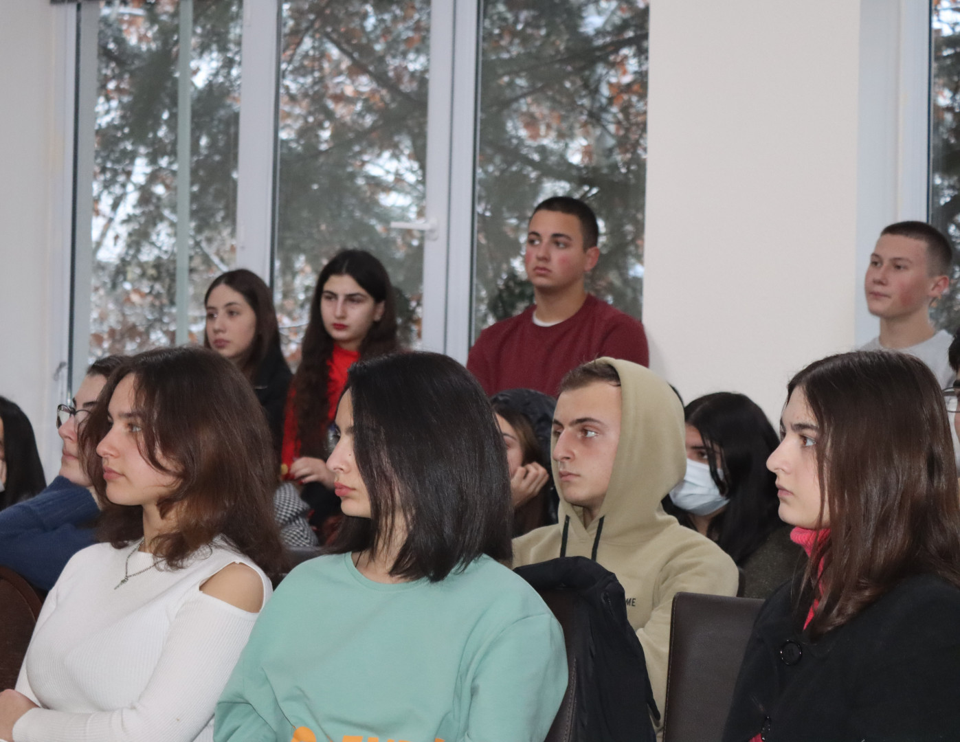 კავკასიის უნივერსიტეტის წარმომადგენლების ვიზიტი სასწავლო ცენტრ „სპექტრში“