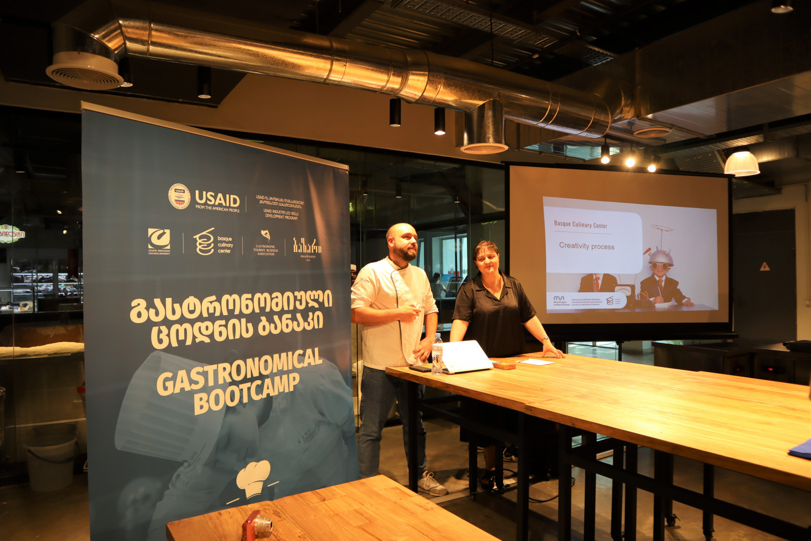 პროექტი "გასტრონომიული ცოდნის ბანაკი“ დაიწყო