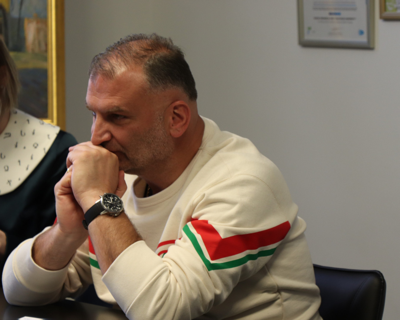 CU კამპუსს ბერლინის შტაინბაისის უნივერსიტეტის პრეზიდენტი გიორგი ხუბუა ესტუმრა