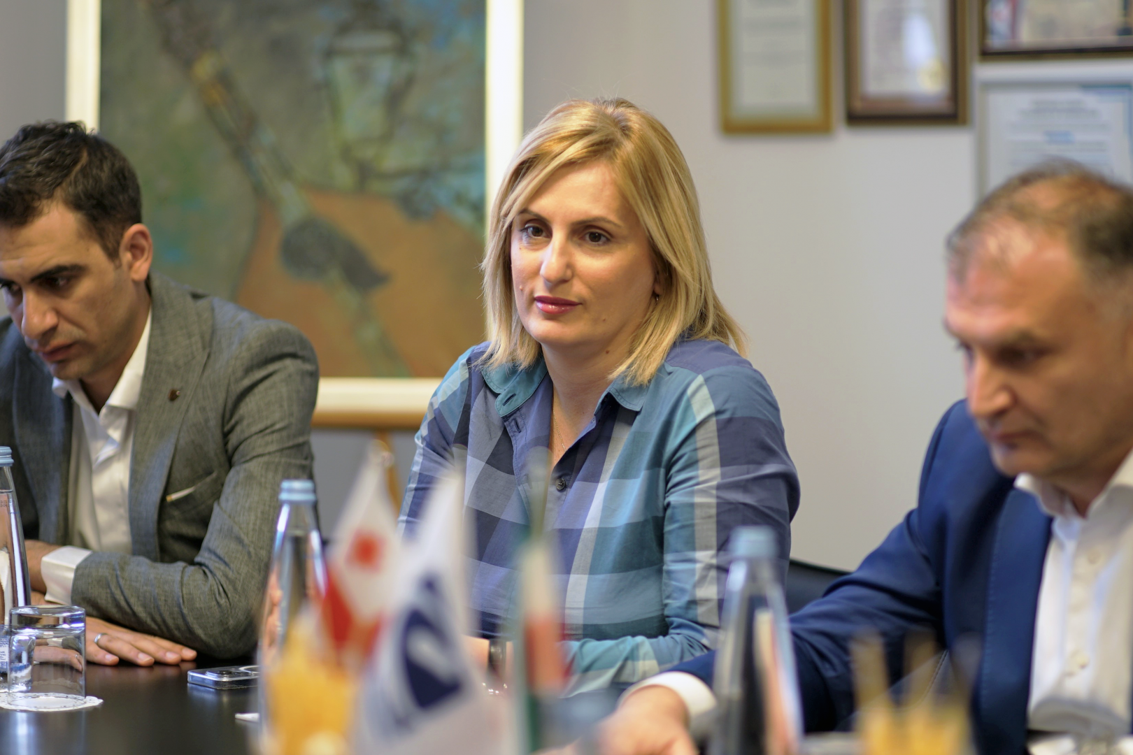 ირანის ისლამური რესპუბლიკის ელჩისა და კულტურის ატაშეს ვიზიტი კავკასიის უნივერსიტეტში