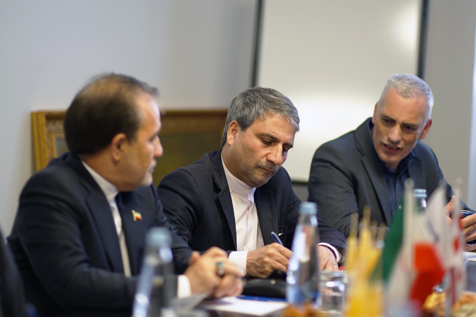 ირანის ისლამური რესპუბლიკის ელჩისა და კულტურის ატაშეს ვიზიტი კავკასიის უნივერსიტეტში