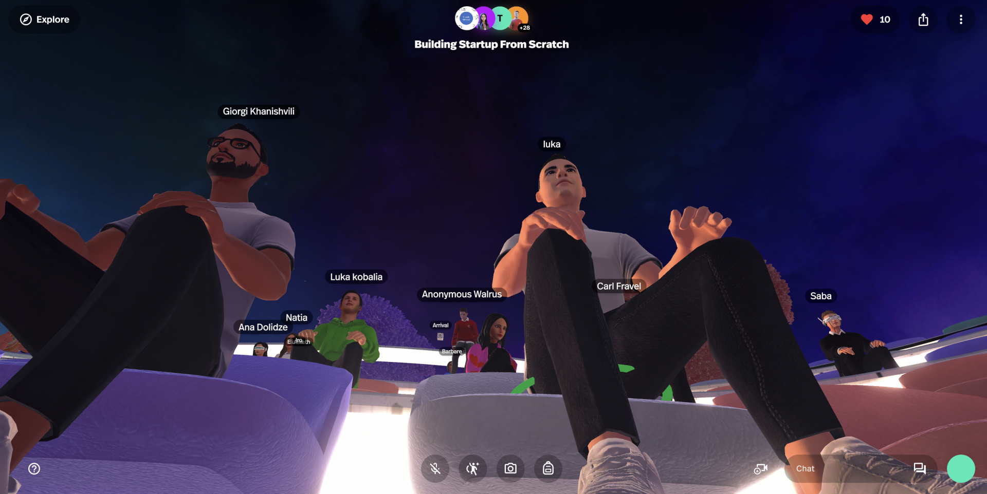 CU Meetup in the Metaverse