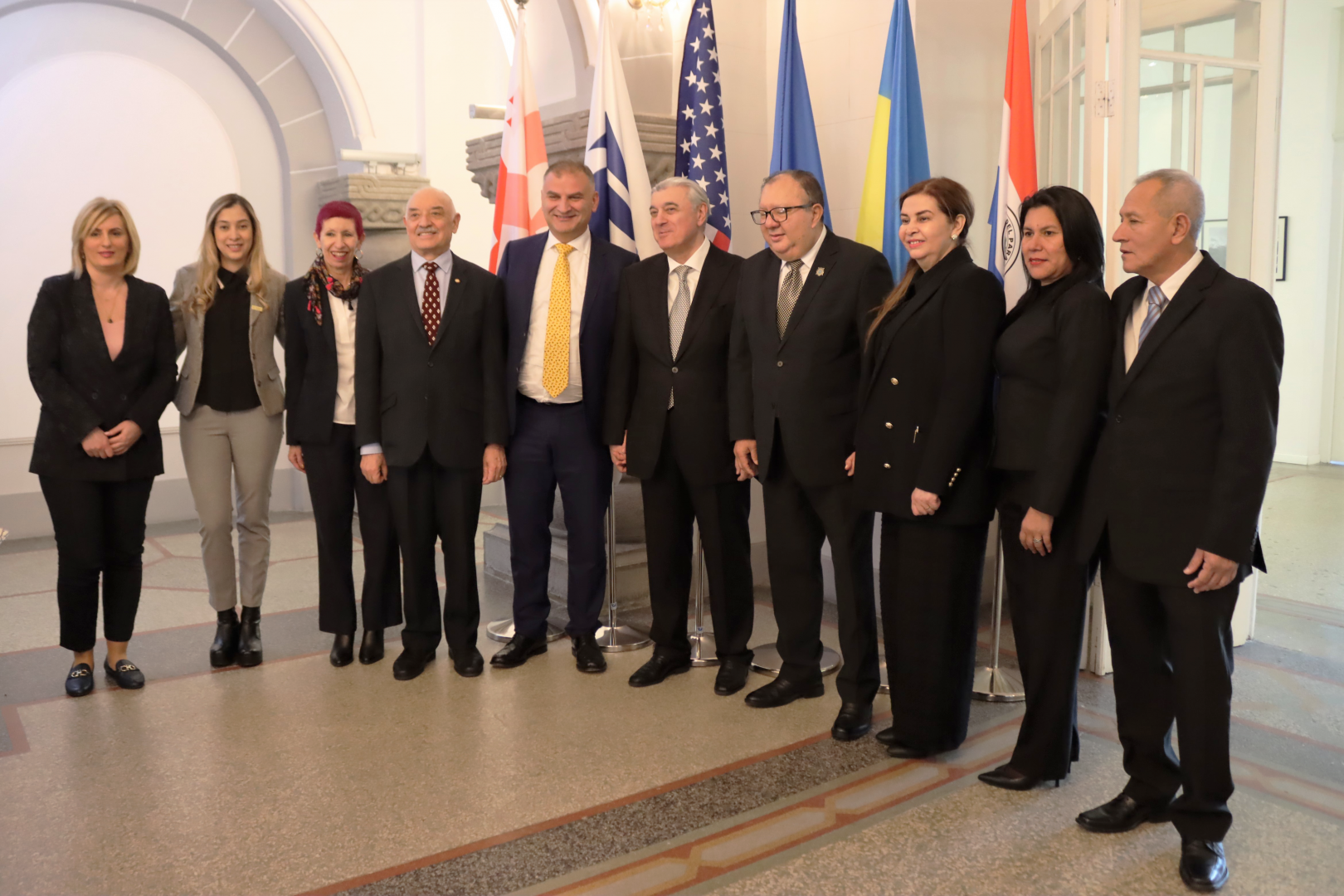 პარაგვაის ელჩის ოფიციალური ვიზიტი კავკასიის უნივერსიტეტში