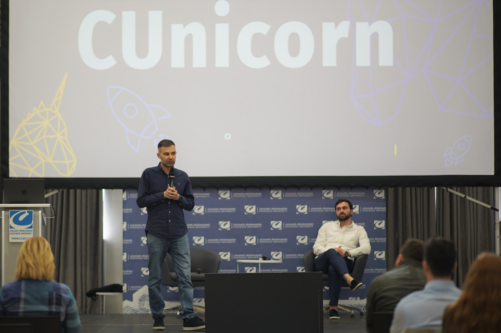 “CUnicorn”-ის და შერჩეული მონაწილეების პრეზენტაცია