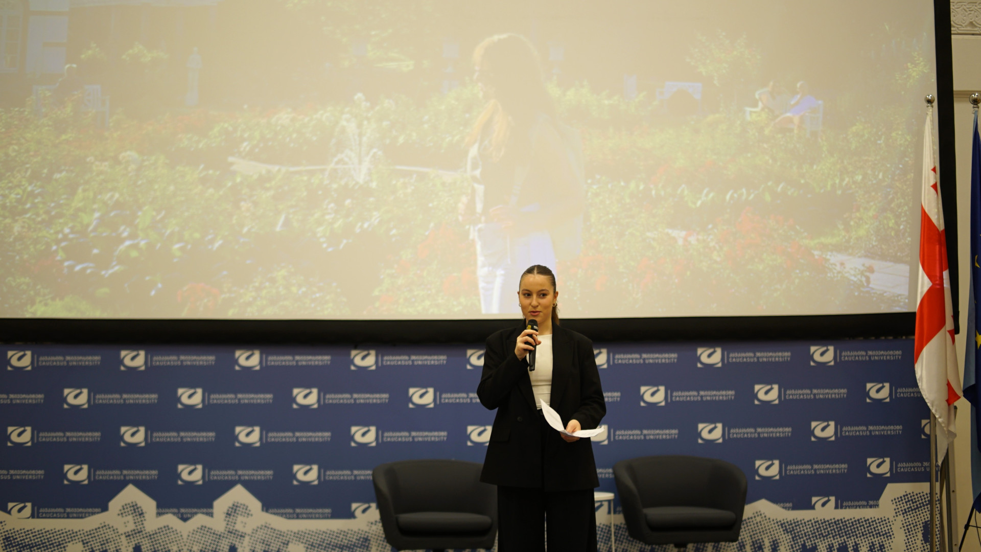 Erasmus+ Talks ღონისძიება კავკასიის უნივერსიტეტში