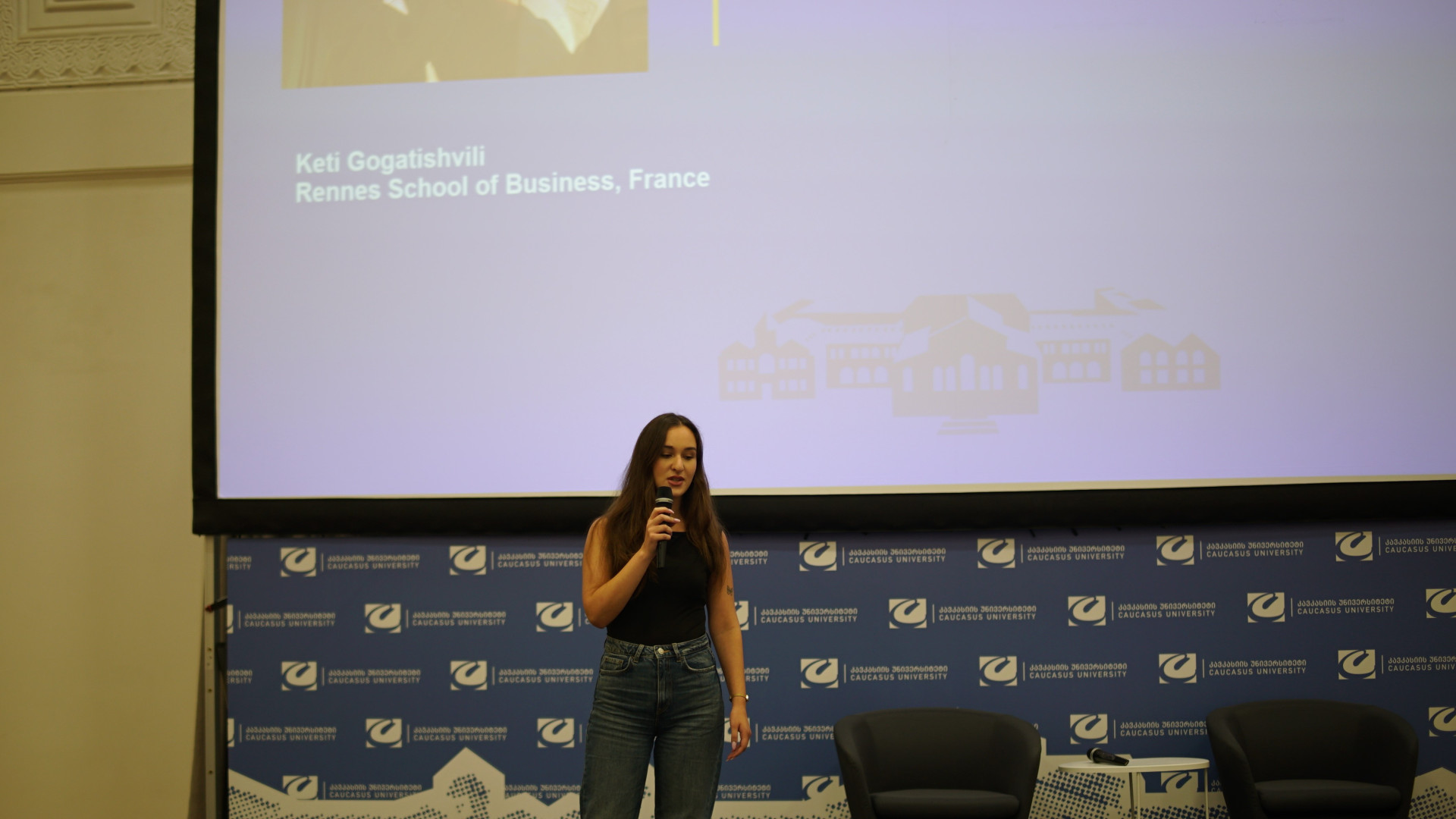 Erasmus+ Talks ღონისძიება კავკასიის უნივერსიტეტში