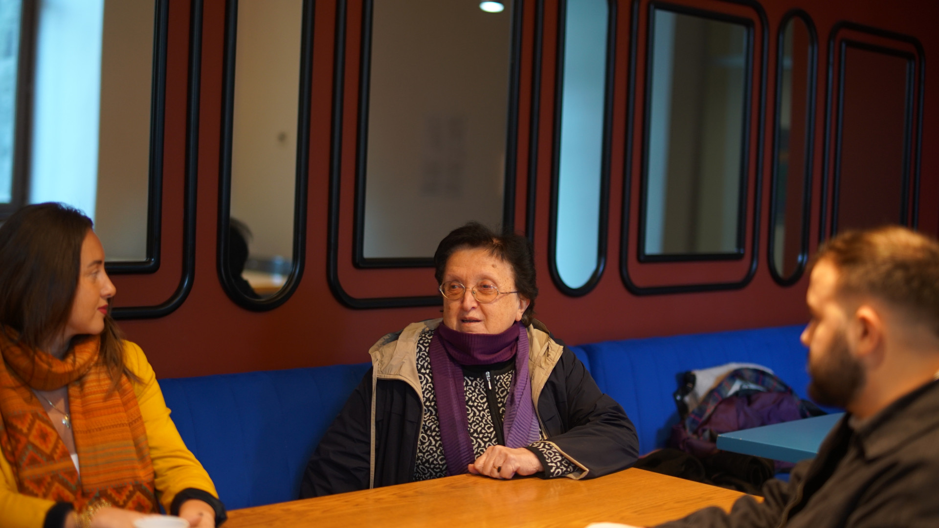 არაფორმალური შეხვედრა კავკასიის უნივერსიტეტის პრეზიდენტთან