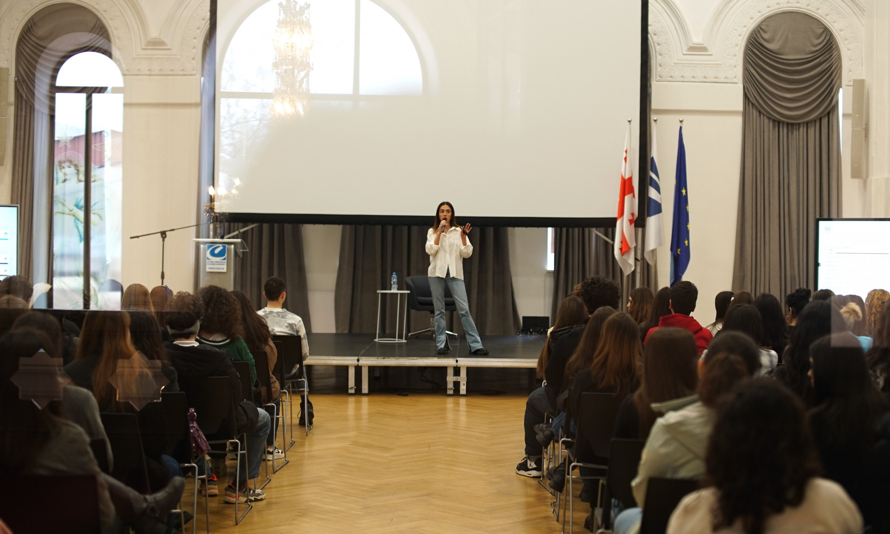 საინფორმაციო შეხვედრა აბოტურიენტებისთვის