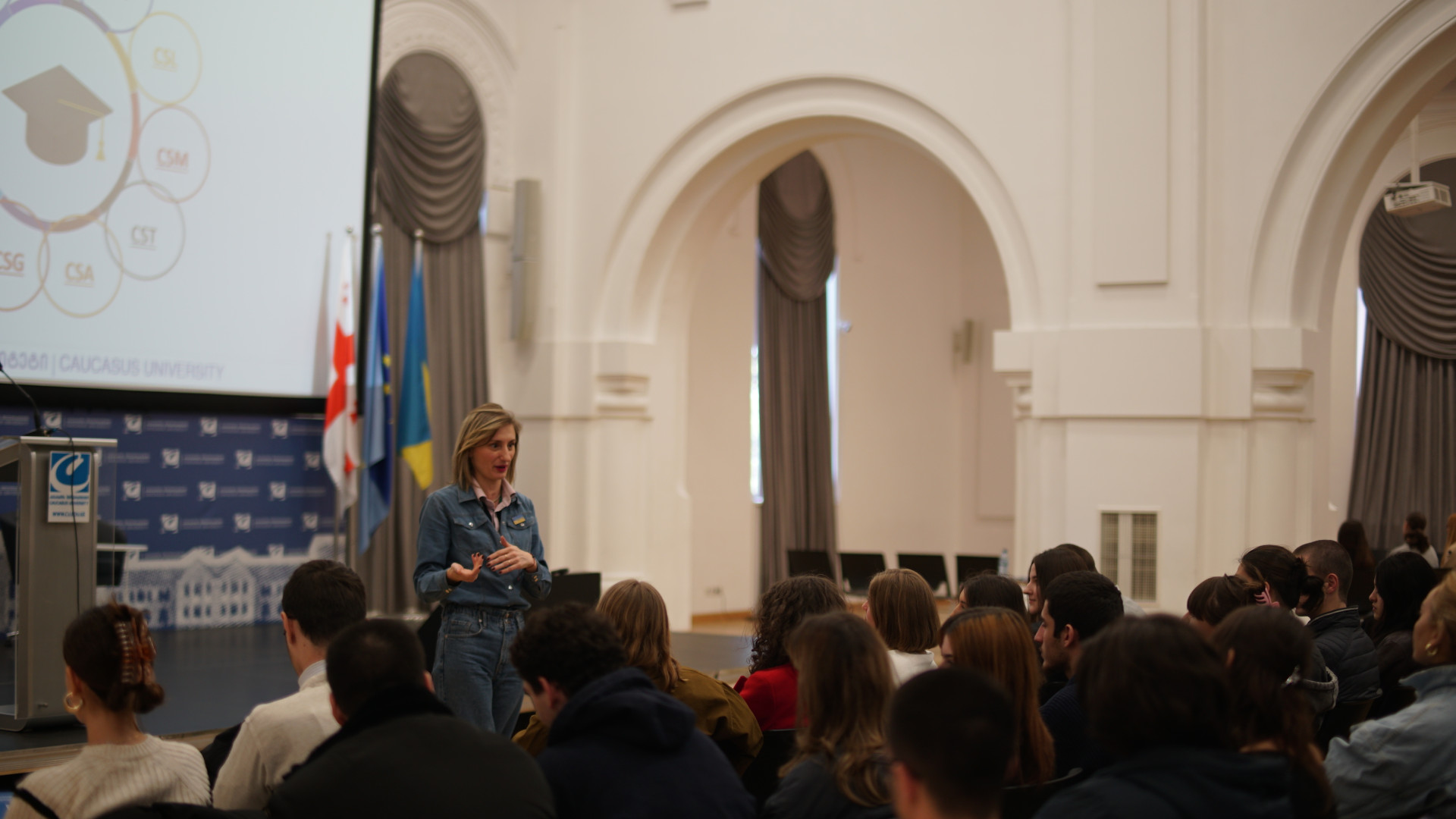 საინფორმაციო შეხვედრა აბიტურიენტებისთვის