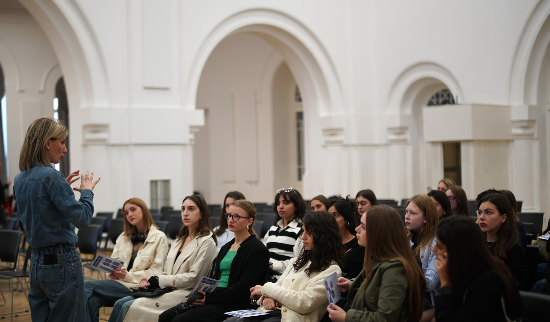 საინფორმაციო შეხვედრა აბიტურიენტებისთვის