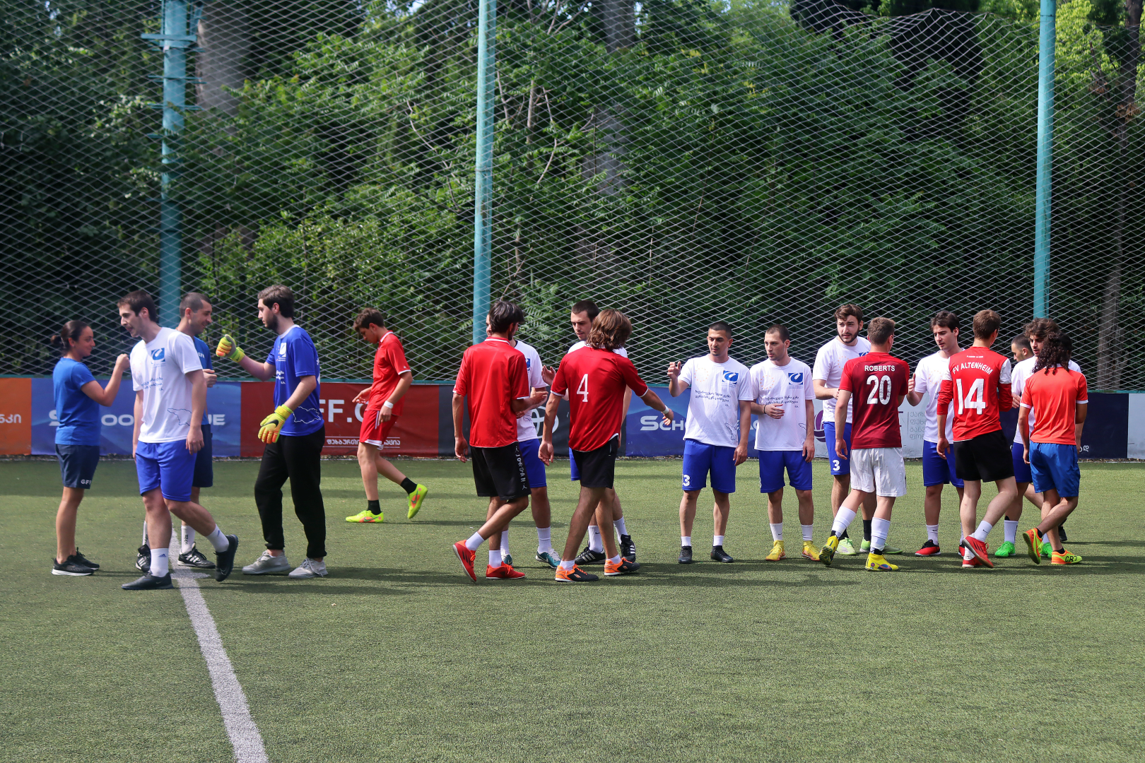 CU-ის საფეხბურთო გუნდი „სტუდფესტი 2024“- ის სტუდენტურ ფესტივალზე