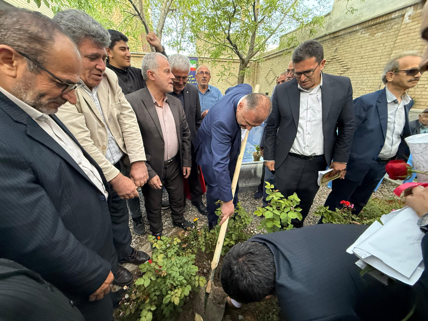 კავკასიის უნივერსიტეტის პრეზიდენტისა და დელეგაციის ვიზიტი ირანში, ქალაქ ფერეიდუნშაჰრში
