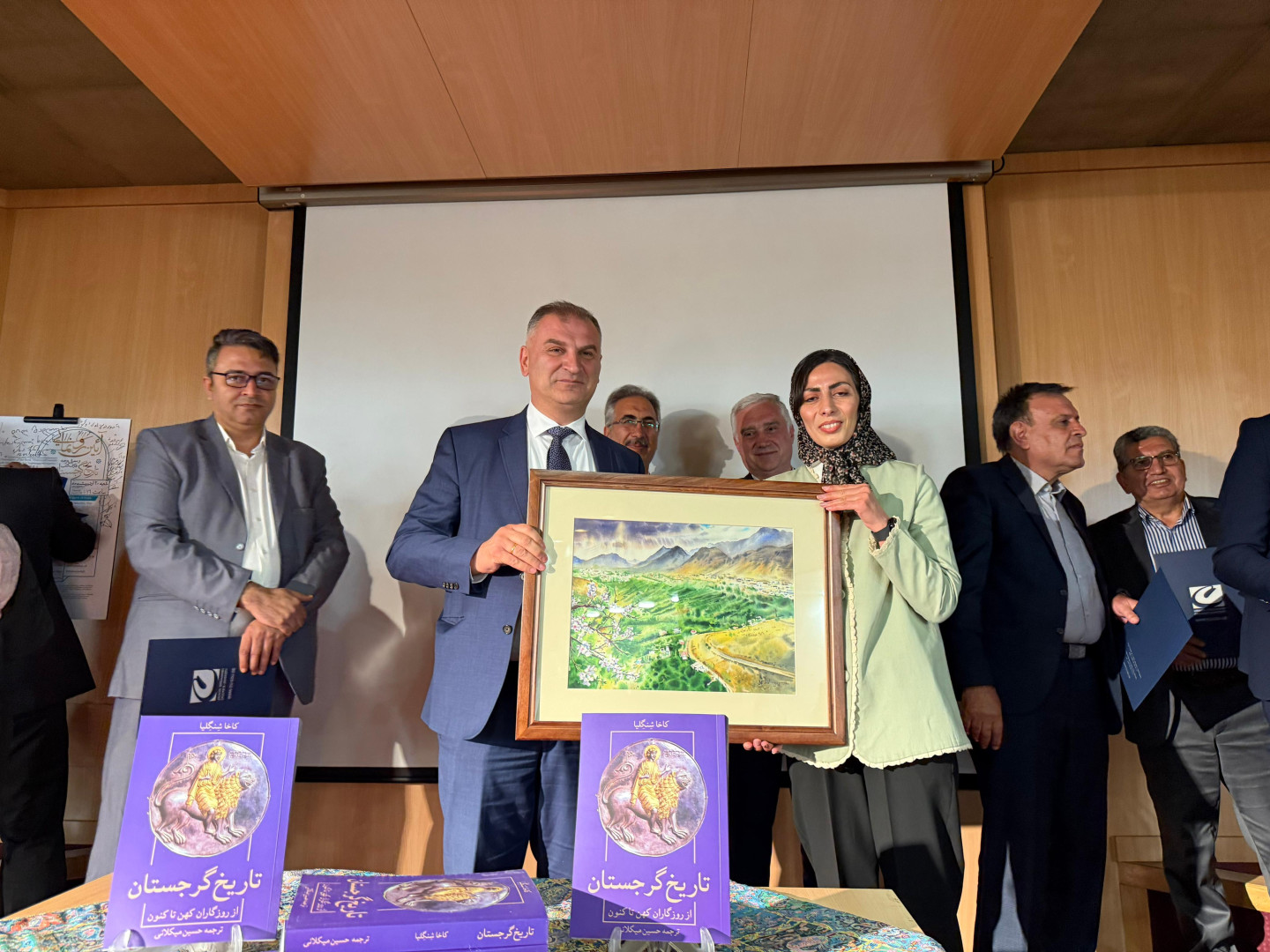 CU-ის პრეზიდენტის, კახა შენგელიას, წიგნის „საქართველოს ისტორიის“ პრეზენტაცია ირანში