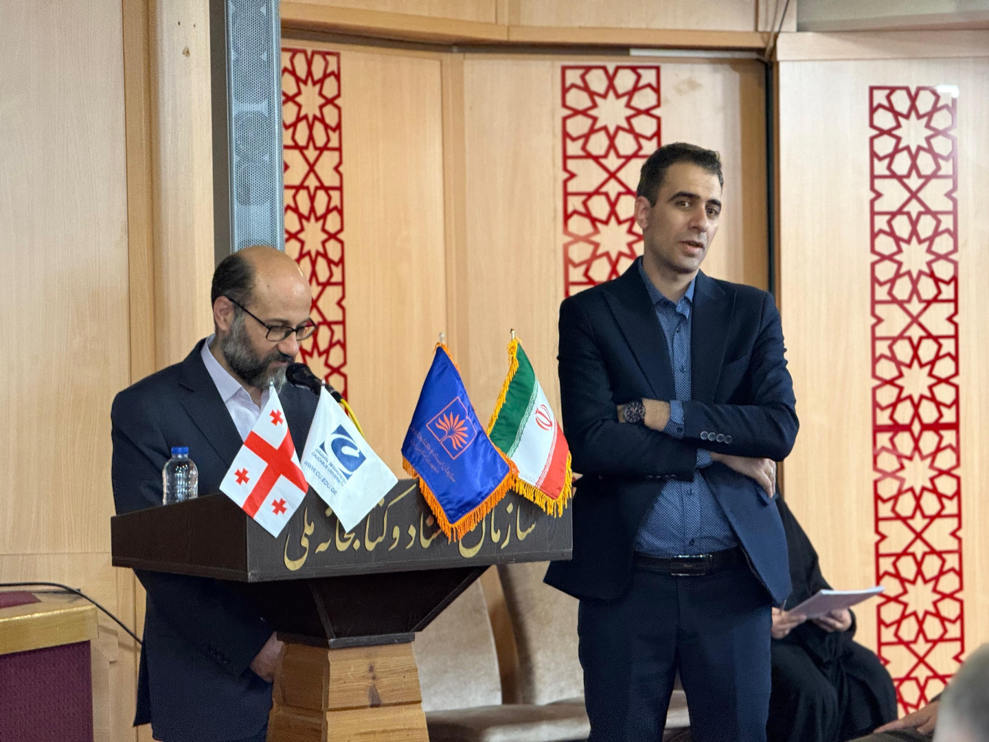 CU-ის პრეზიდენტის, კახა შენგელიას, წიგნის „საქართველოს ისტორიის“ პრეზენტაცია ირანში