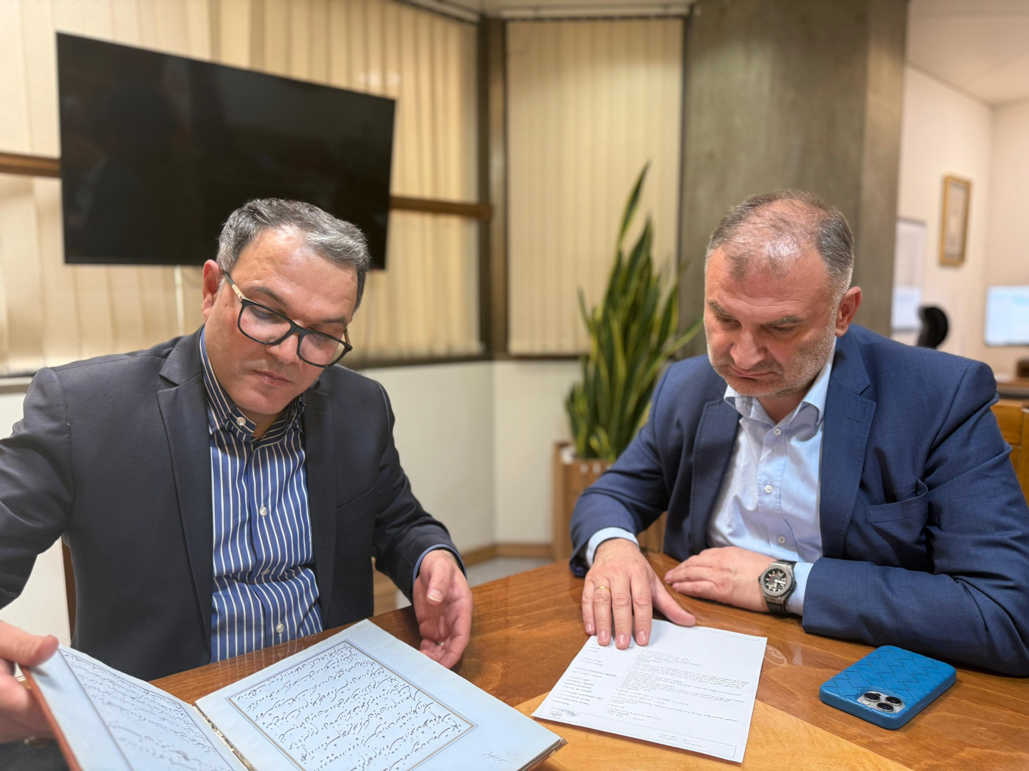 CU-ის პრეზიდენტის, კახა შენგელიას, წიგნის „საქართველოს ისტორიის“ პრეზენტაცია ირანში