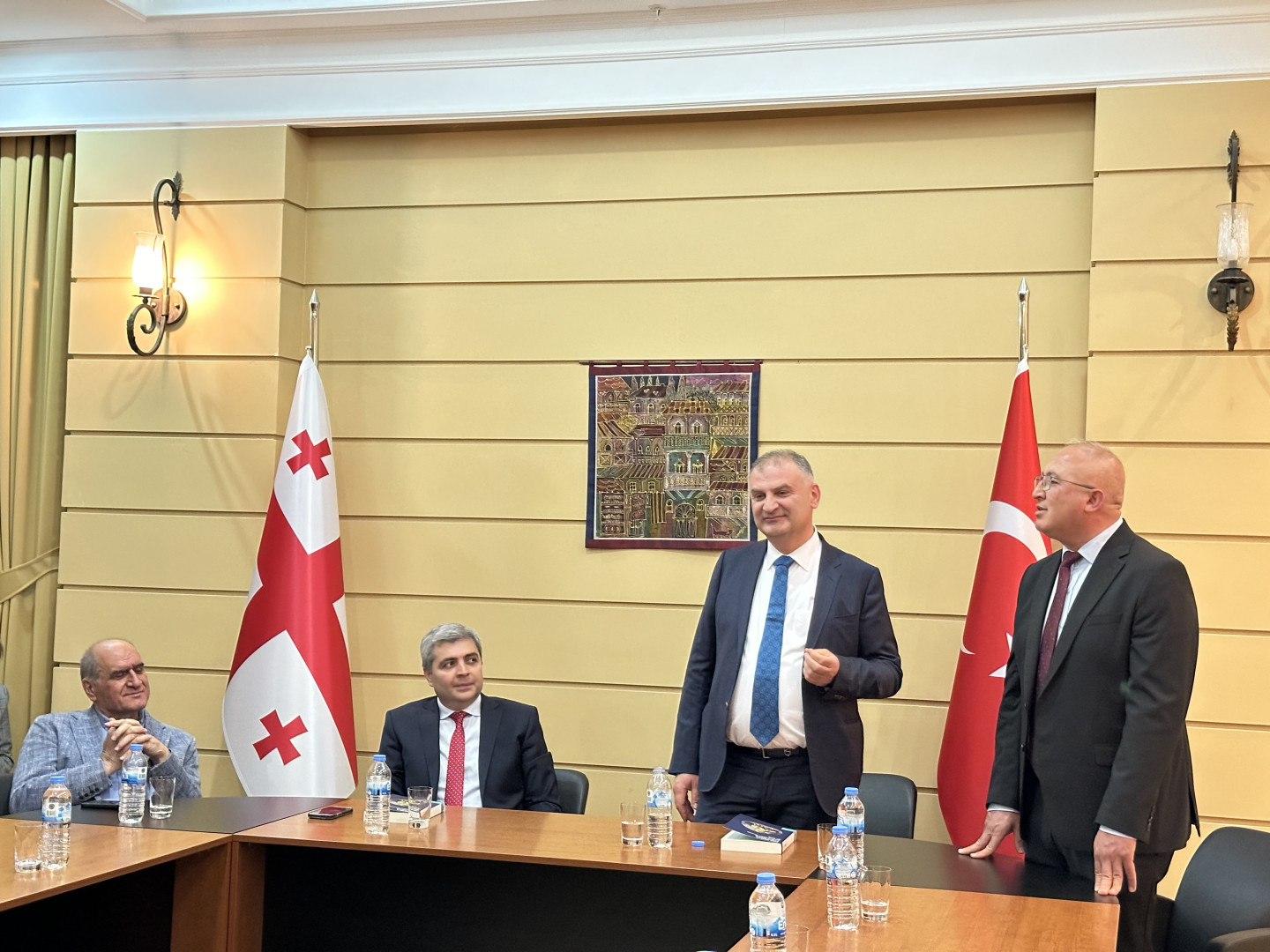 CU-ის პრეზიდენტის, კახა შენგელიას, წიგნის „საქართველოს ისტორია“ პრეზენტაცია თურქეთში, ანკარაში