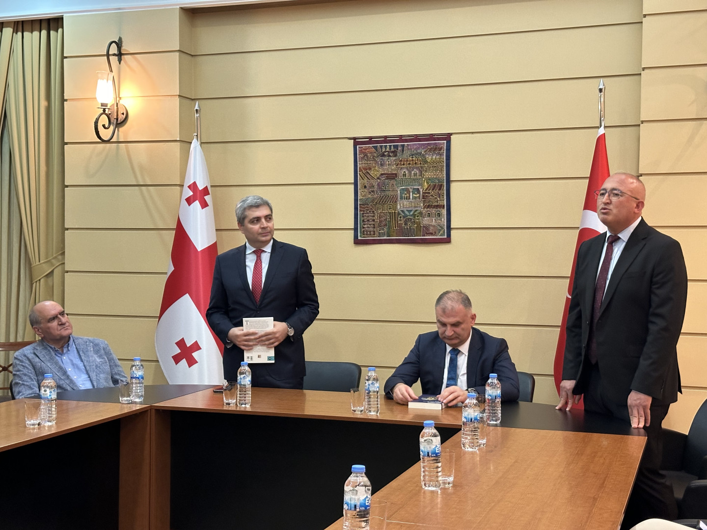 CU-ის პრეზიდენტის, კახა შენგელიას, წიგნის „საქართველოს ისტორია“ პრეზენტაცია თურქეთში, ანკარაში