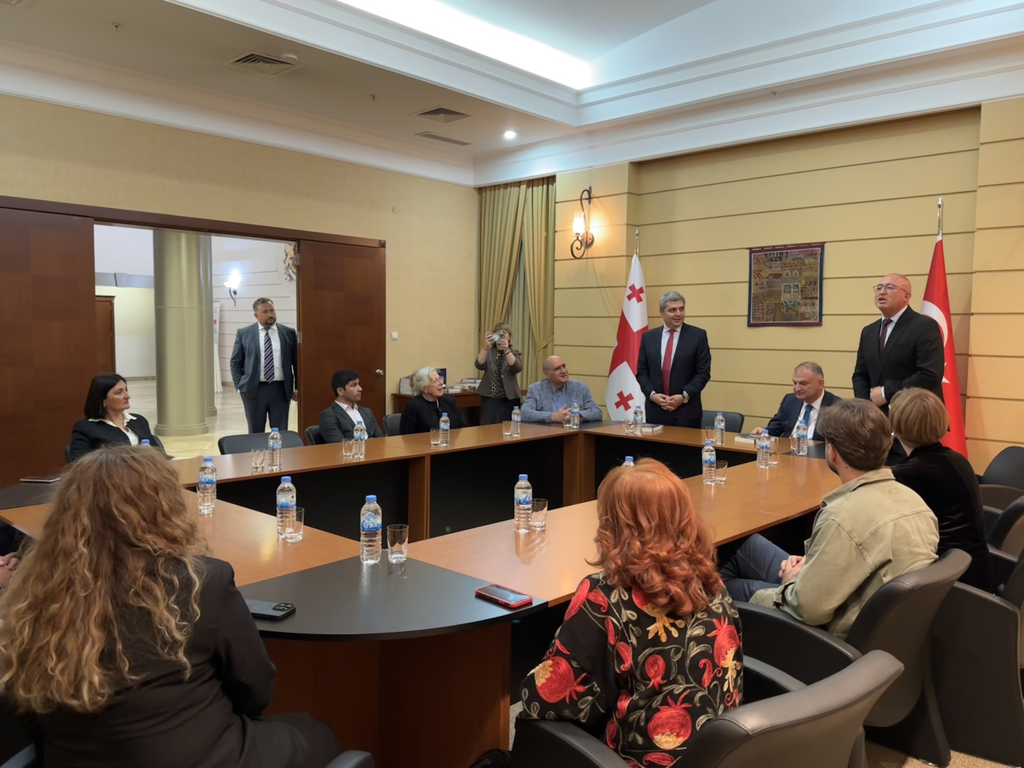 CU-ის პრეზიდენტის, კახა შენგელიას, წიგნის „საქართველოს ისტორია“ პრეზენტაცია თურქეთში, ანკარაში