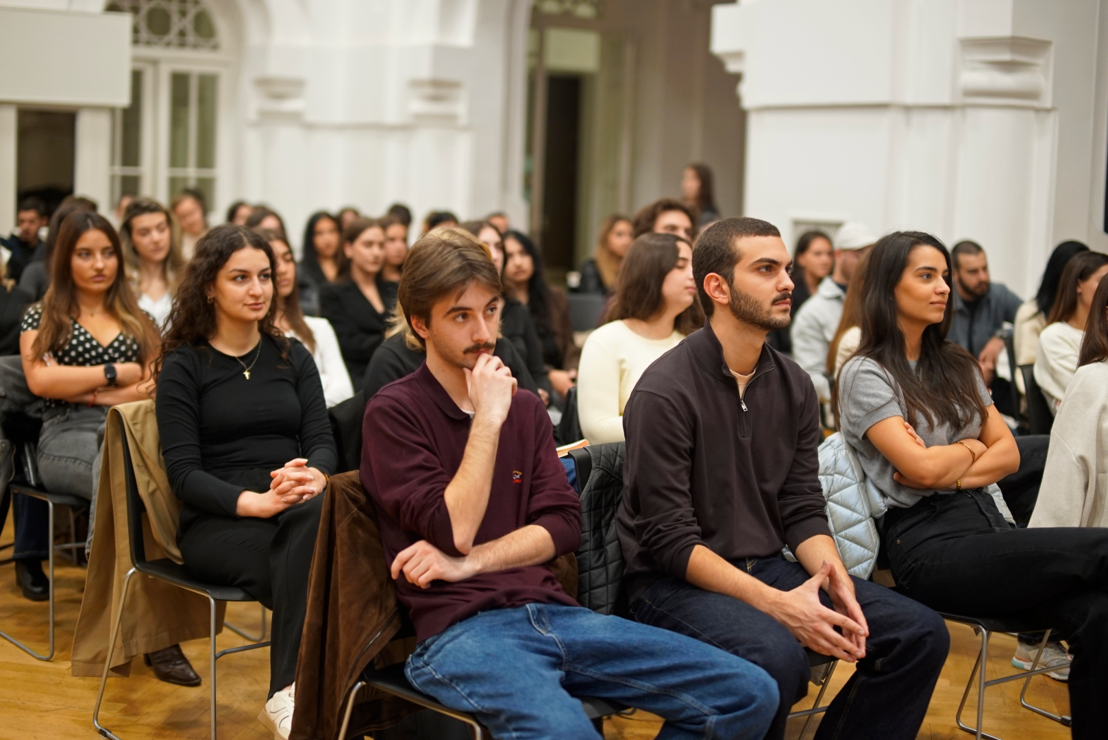 საფრანგეთის ელჩის ვიზიტი კავკასიის უნივერსიტეტში