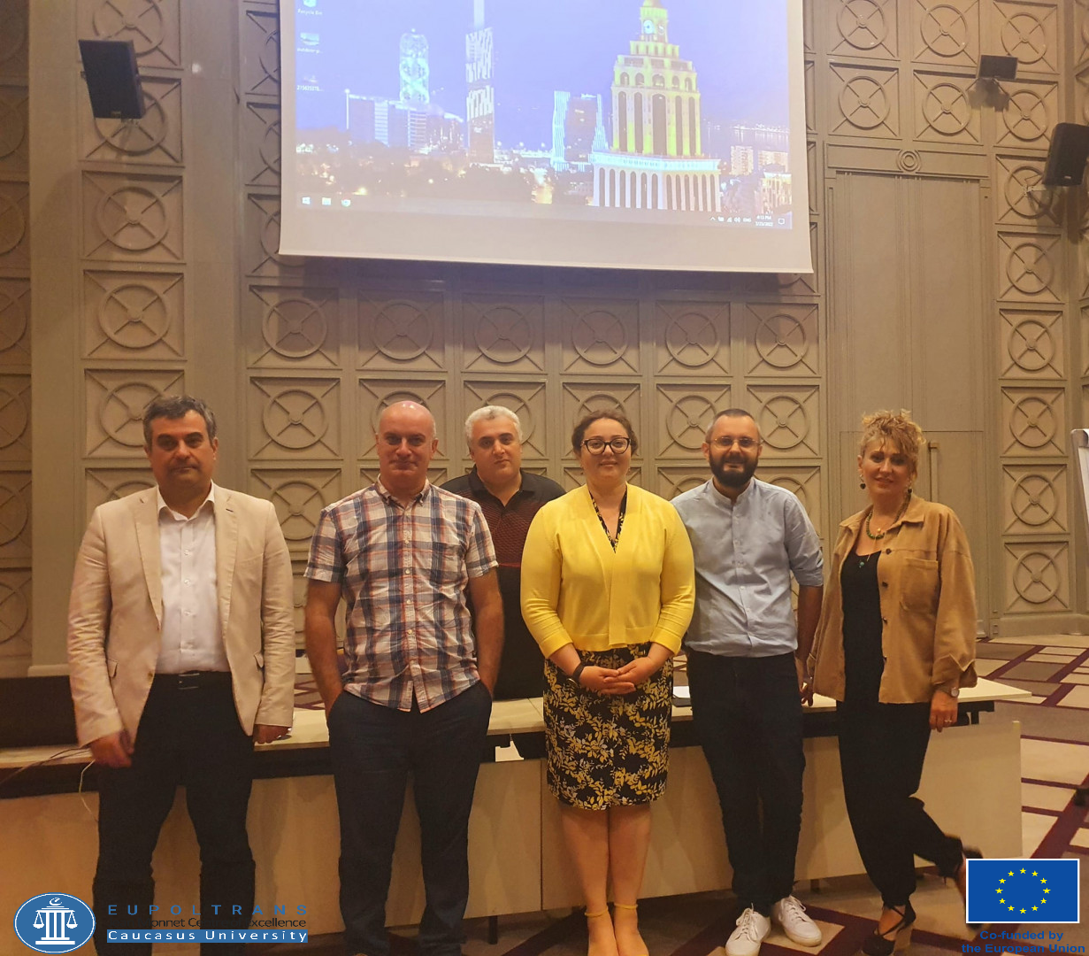 კავკასიის უნივერსიტეტის ჟან მონეს წამყვანი ცენტრის ტრენინგი ბათუმში