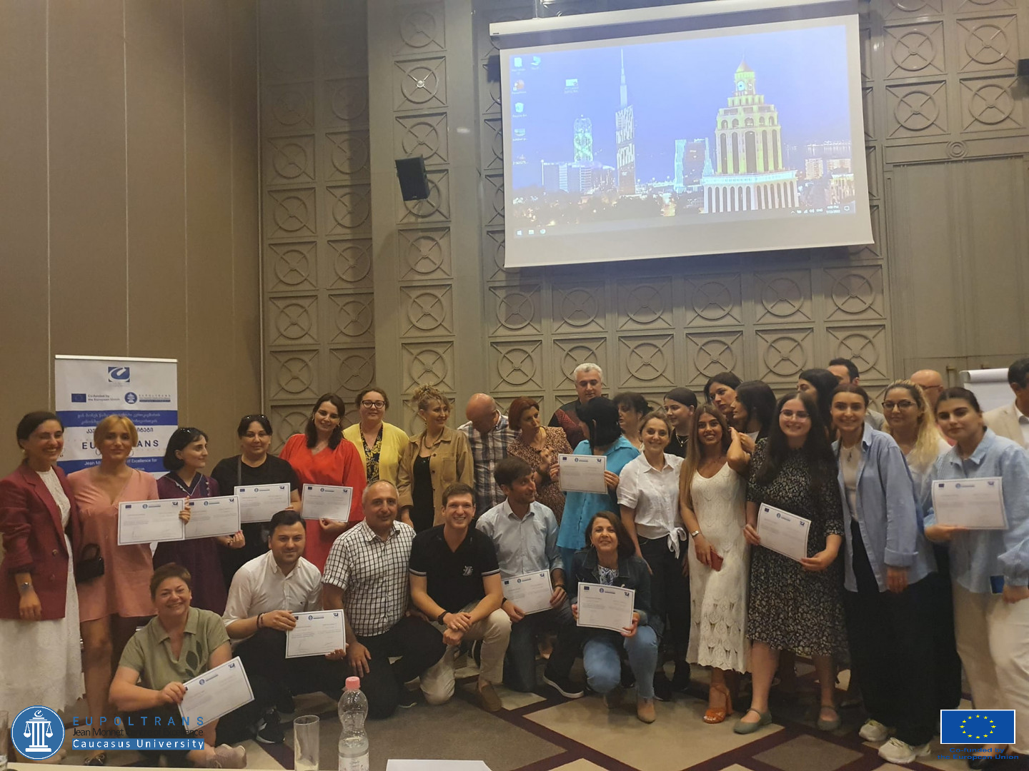 კავკასიის უნივერსიტეტის ჟან მონეს წამყვანი ცენტრის ტრენინგი ბათუმში