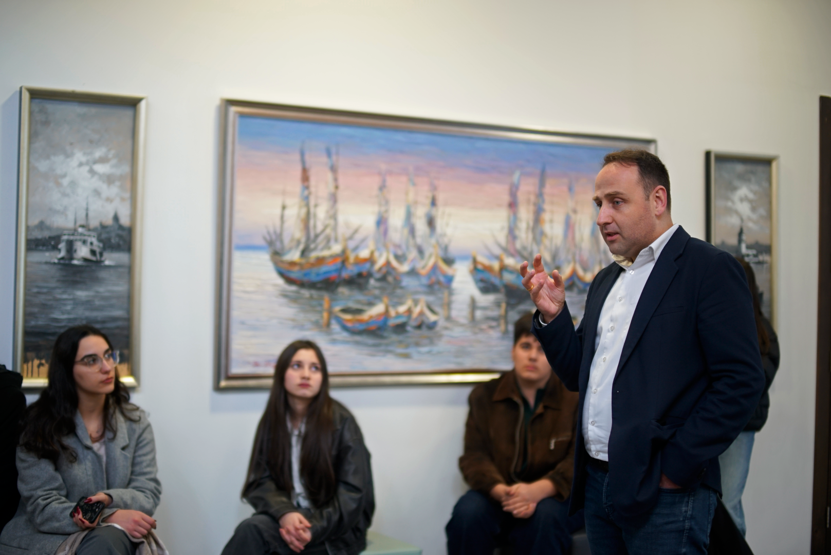 გაცნობითი ტური ხელოვნებათმცოდნეობის საბაკალავრო პროგრამით დაინტერესებული მომავალი აბიტურიენტებისთვის