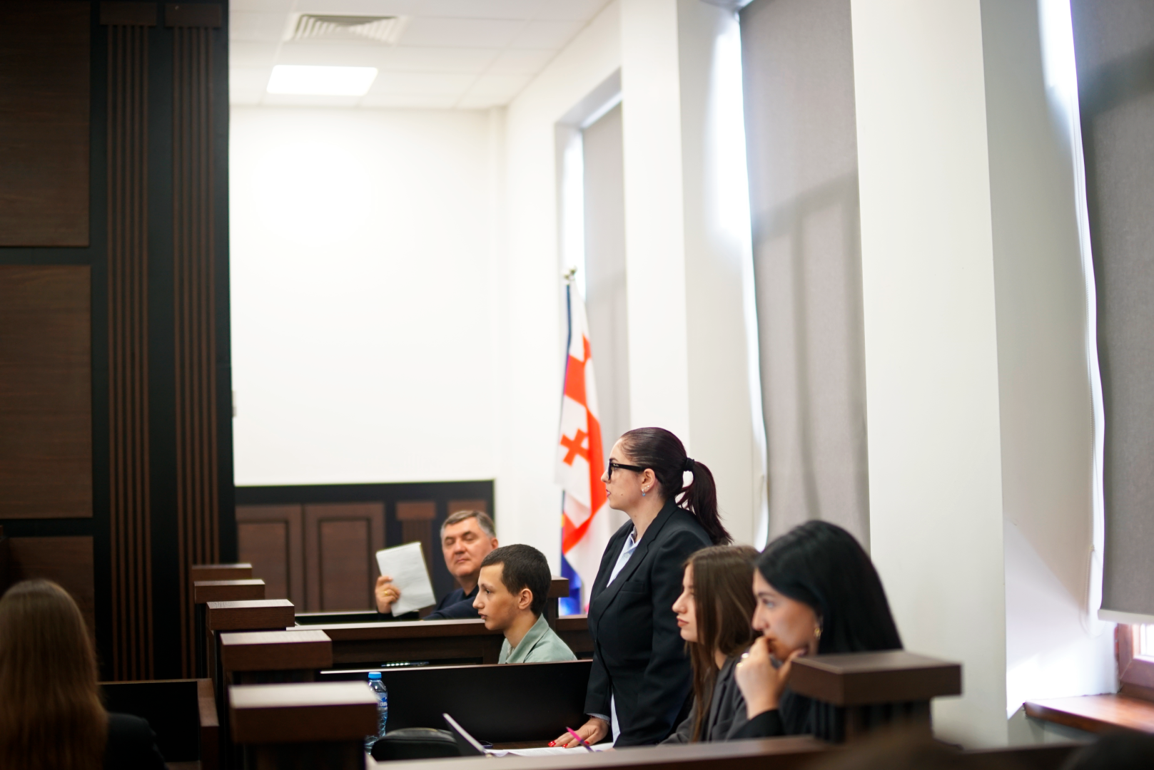 იმიტირებული პროცესი მომავალი იურისტებისთვის