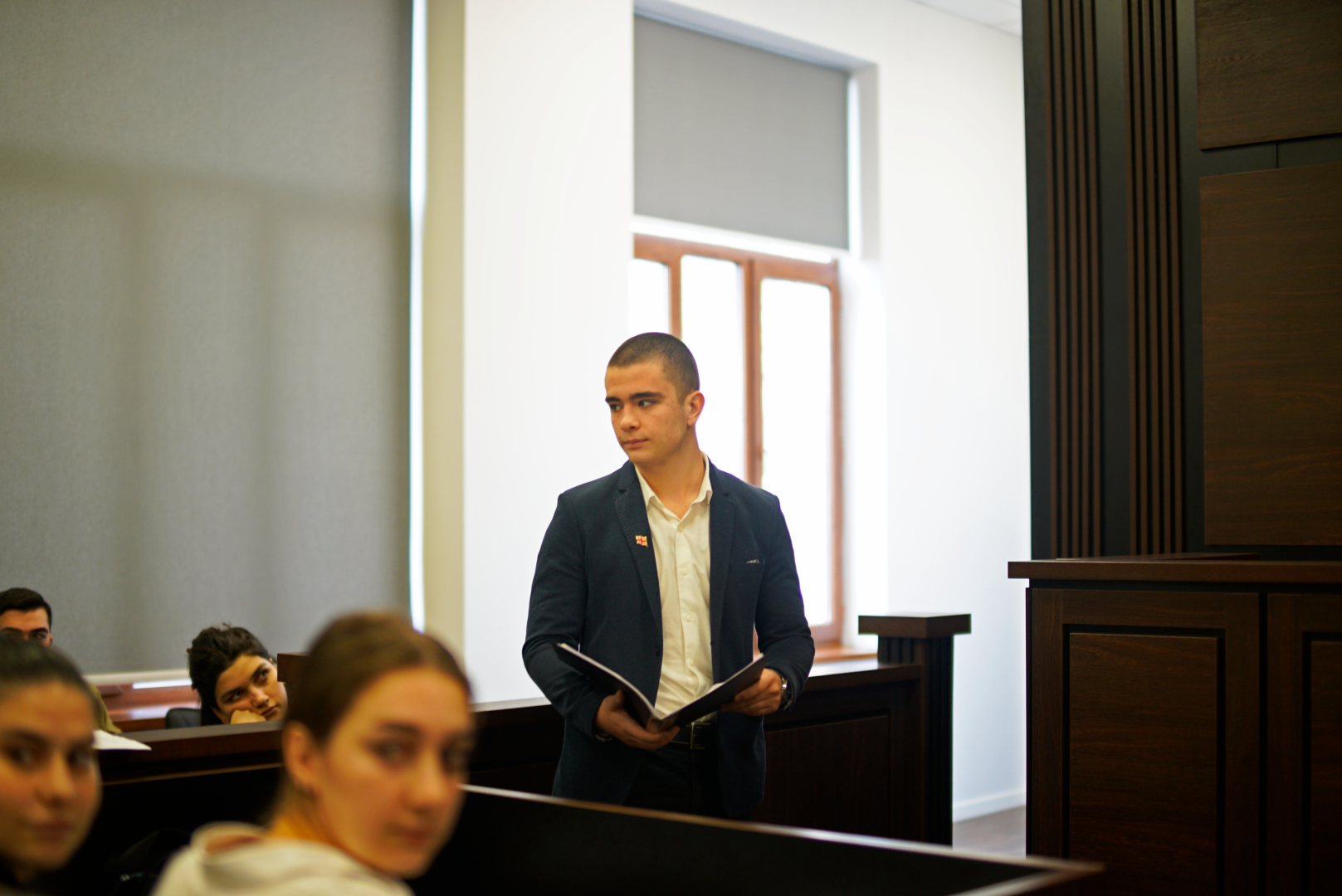 იმიტირებული პროცესი მომავალი იურისტებისთვის