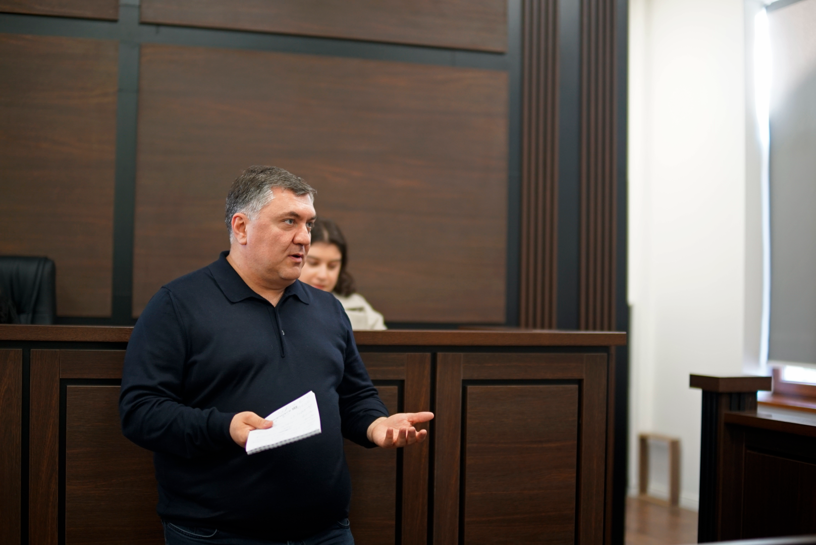 იმიტირებული პროცესი მომავალი იურისტებისთვის