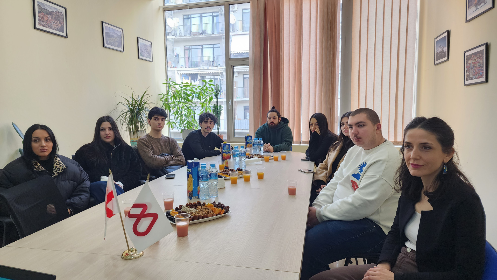 ტურიზმის სკოლის სტუდენტების საგანმანათლებლო ვიზიტი კომპანია &bdquo;მიმინო კავკასიაში&ldquo;