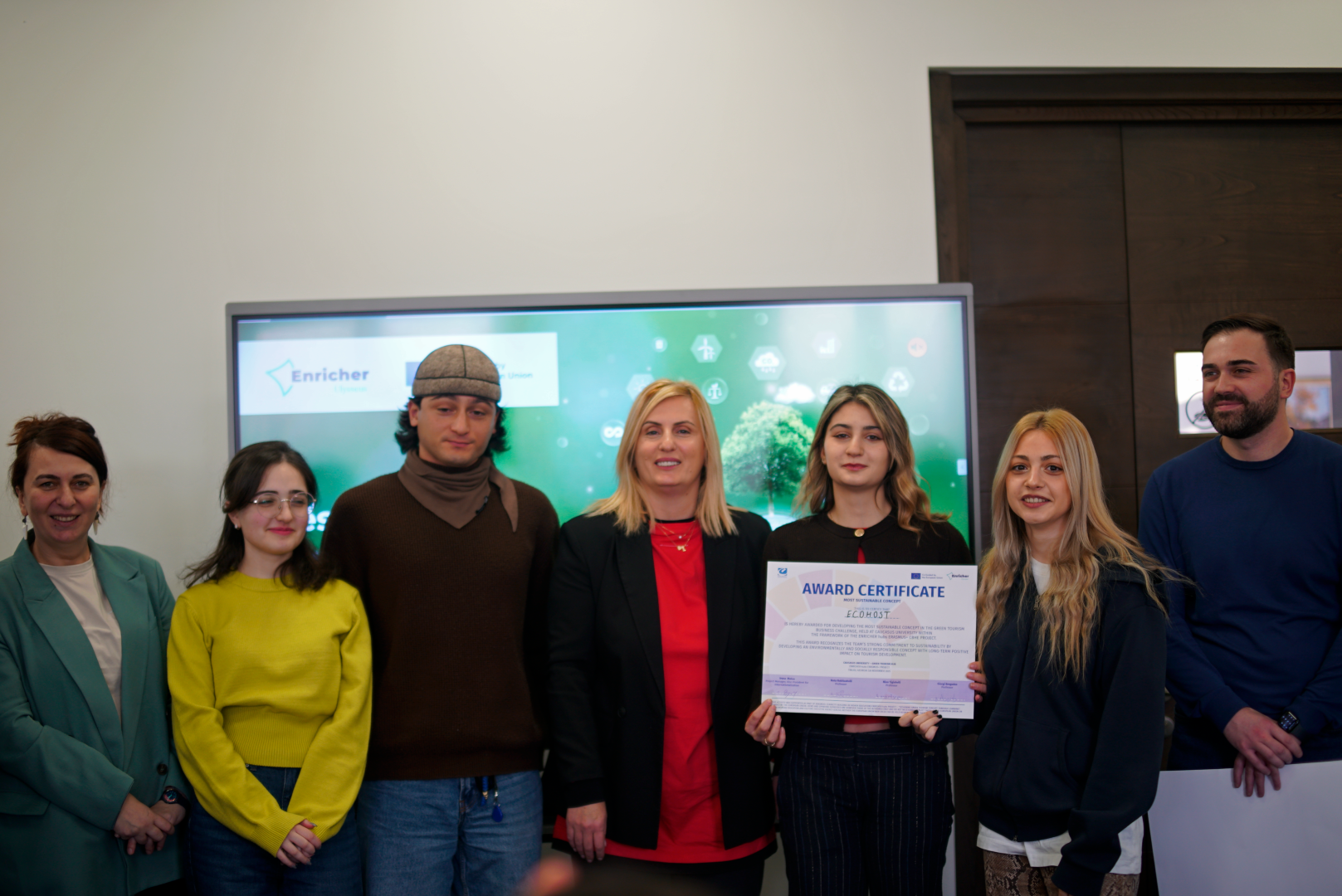 CU-ის  სტუდენტებმა Green Tourism Challenge-ში ტურიზმისთვის ინოვაციური და მდგრადი გადაწყვეტილებები შექმნეს