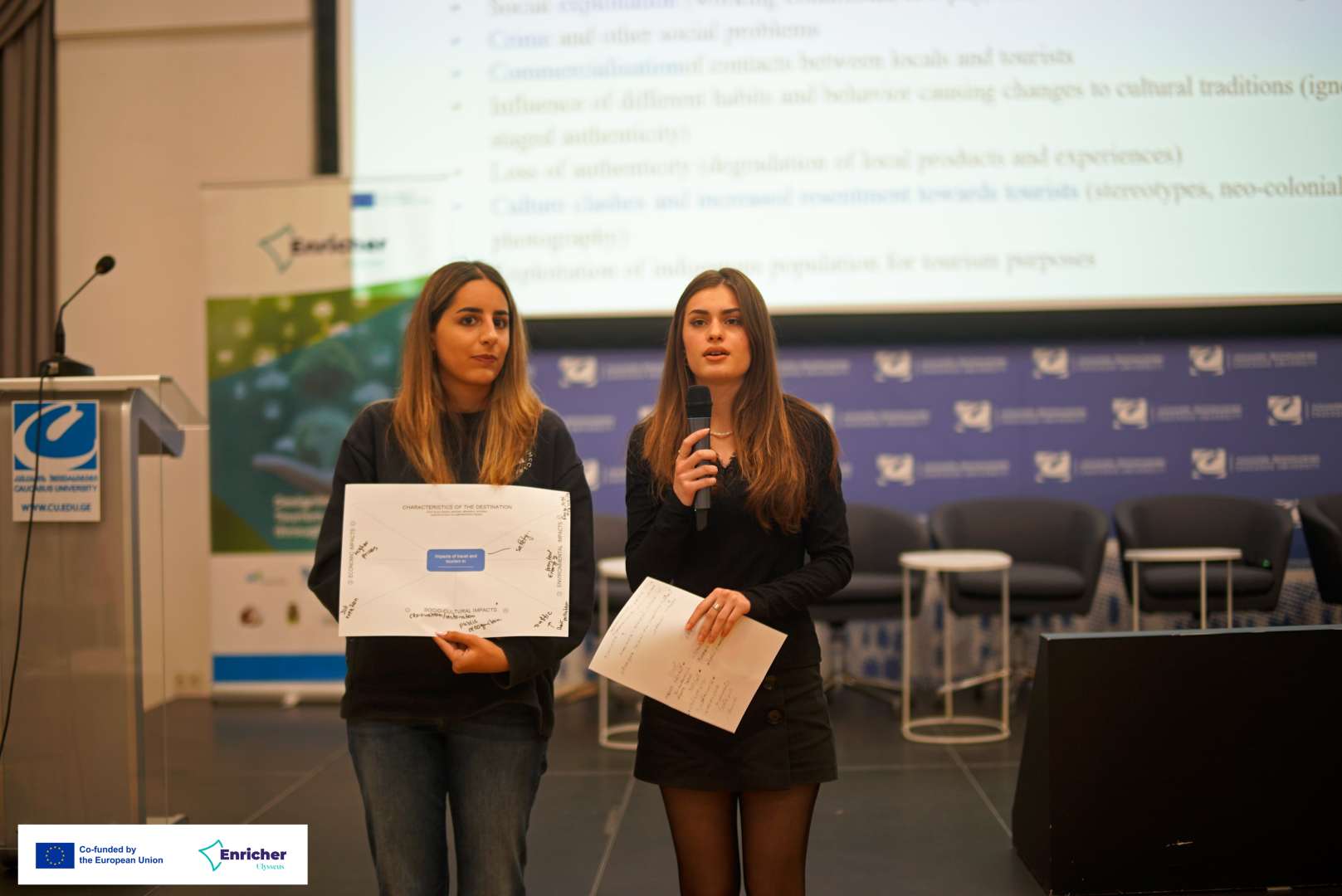 სტუდენტური ვორკშოპი – „მდგრადი ტურისტული მომსახურებების დიზაინი“ კავკასიის უნივერსიტეტში