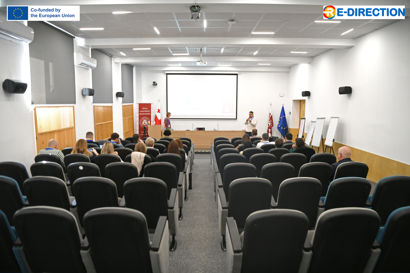 ERASMUS + CBHE პროექტის - RE-DIRECTION ფარგლებში ორ დღიანი ინტენსიური ტრენინგი გაიმართა