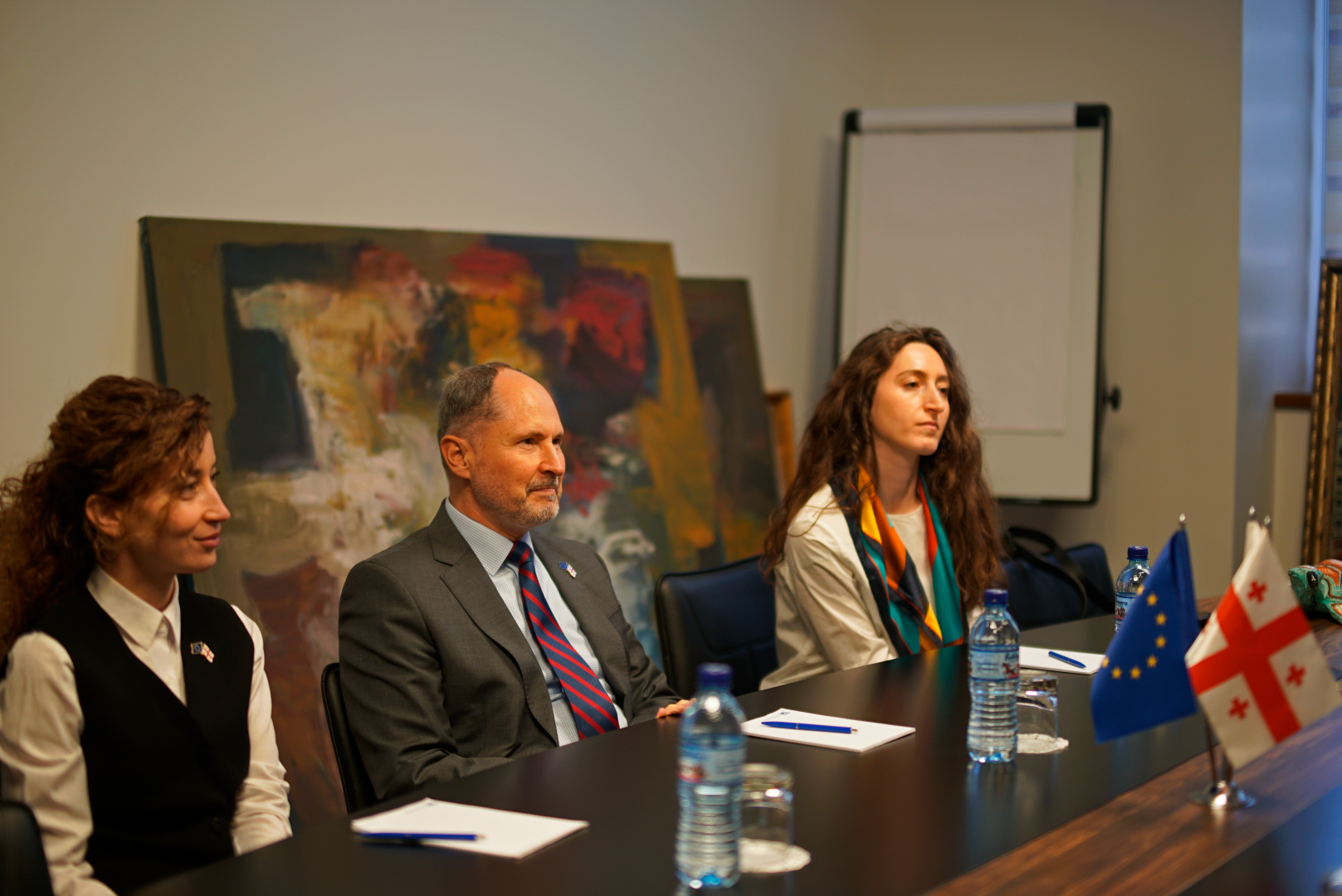 ევროკავშირის ელჩის ვიზიტი კავკასიის უნივერსიტეტში