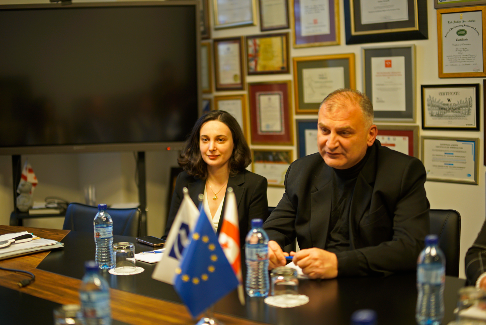 ევროკავშირის ელჩის ვიზიტი კავკასიის უნივერსიტეტში