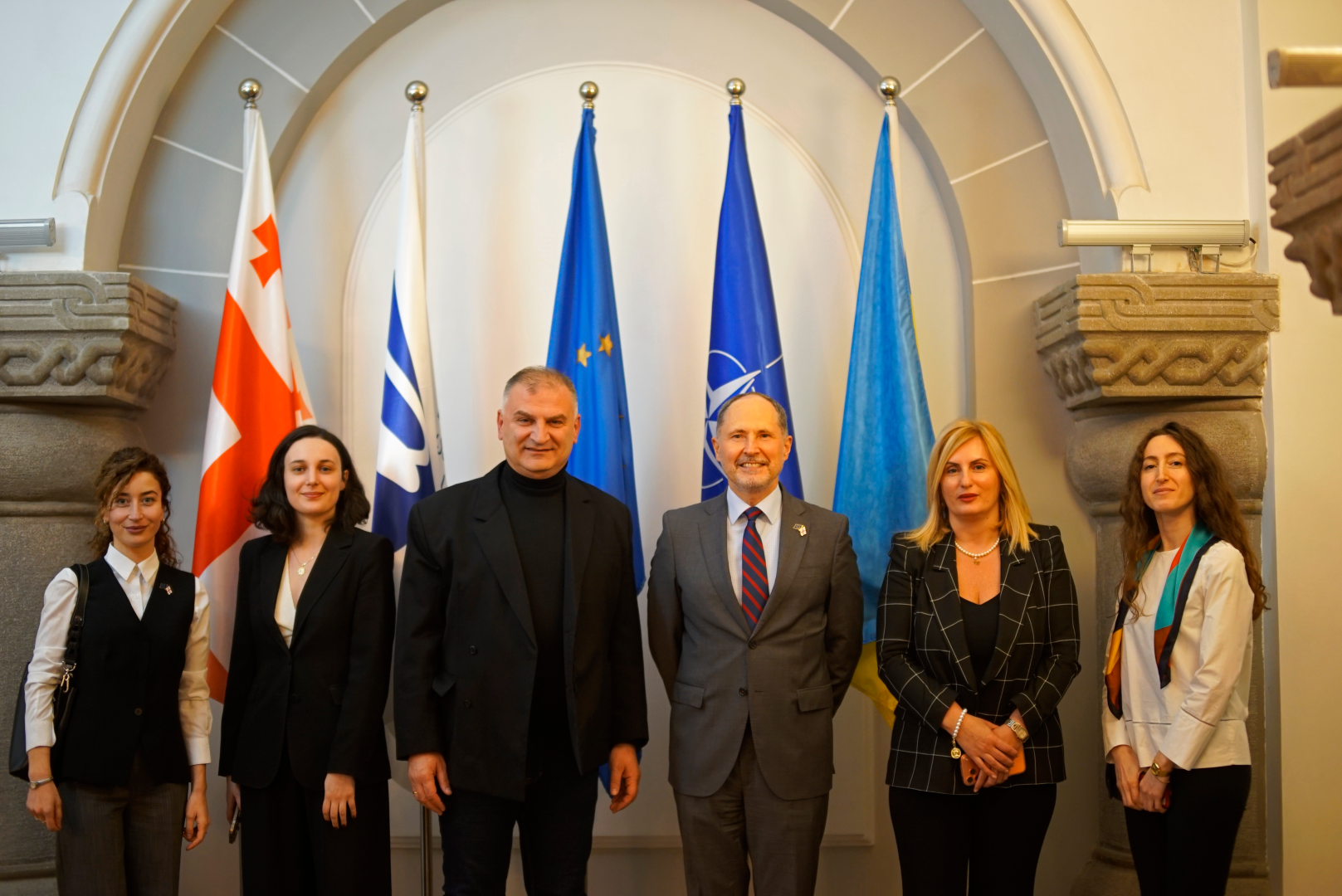 ევროკავშირის ელჩის ვიზიტი კავკასიის უნივერსიტეტში