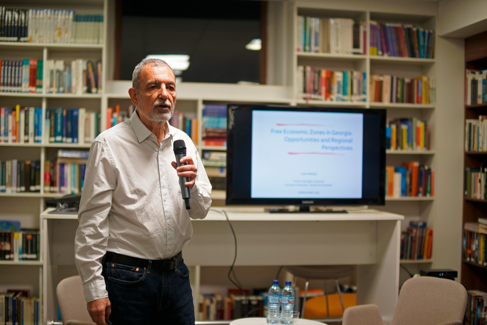 საჯარო ლექცია თემაზე - საქართველოს სპეციალური ეკონომიკური ზონები: შესაძლებლობები და რეგიონული პერსპექტივები