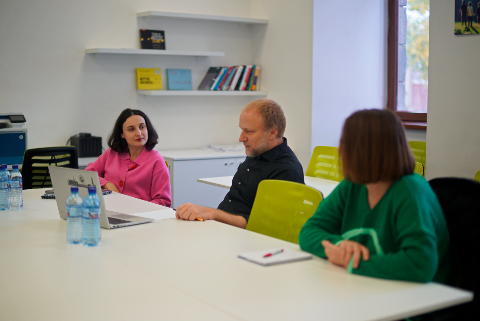 ლაიფციგის გამოყენებით მეცნიერებათა უნივერსიტეტის წარმომადგენლების ვიზიტი კავკასიის უნივერსიტეტში